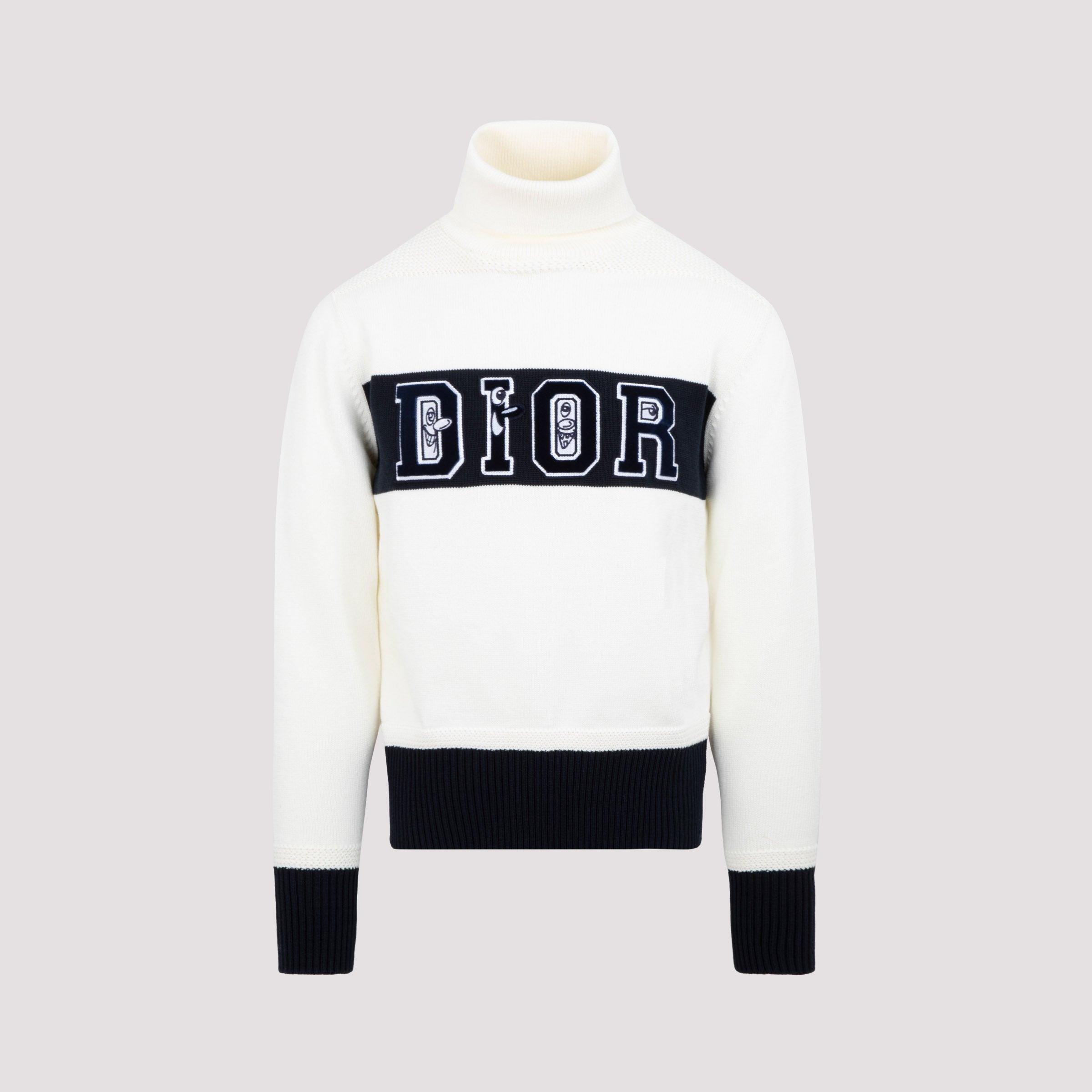 Dior Cotton Turtleneck Sweater for Men 