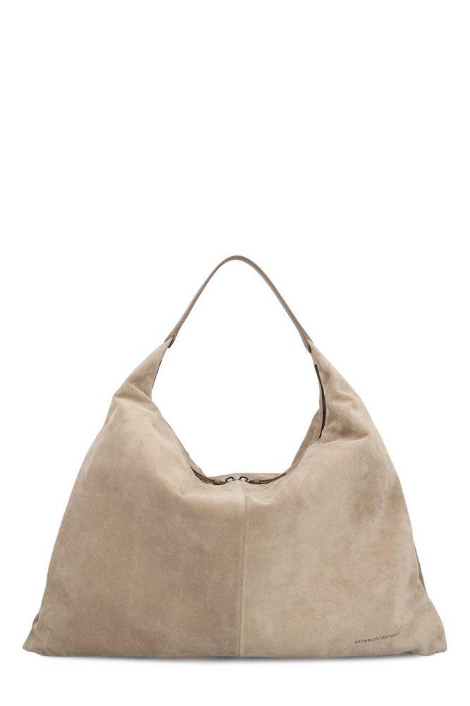 ショルダーバッグ・ポシェット Brunello Cucinelli Borsa Swing In Camoscio BRUNELLO CUCINELLI(ブルネロクチネリ) ショルダーバッグ