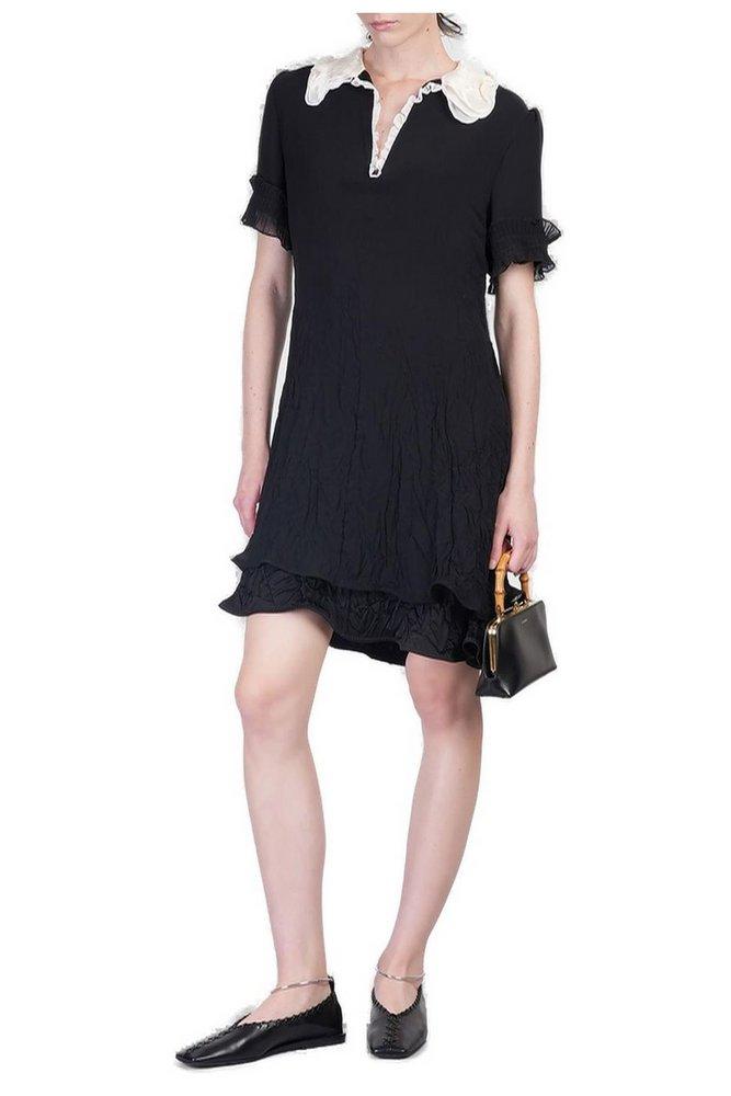 ワンピース Jil Sander Printed nylon mini dress (J01CT0144JTN207 082) Jil Sander Printed Nylon Mini Dress (Jil Sander/ワンピース
