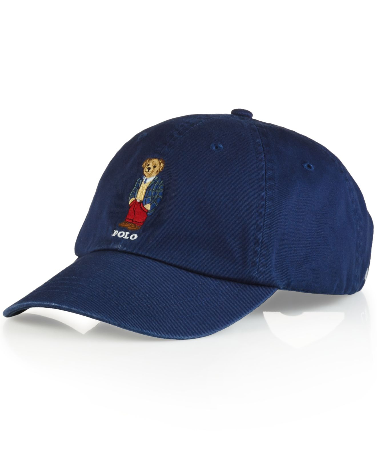 Polo Ralph Lauren Polo Bear Chino Baseball Cap - Preppy Polo Bear in Blue  for Men - Lyst