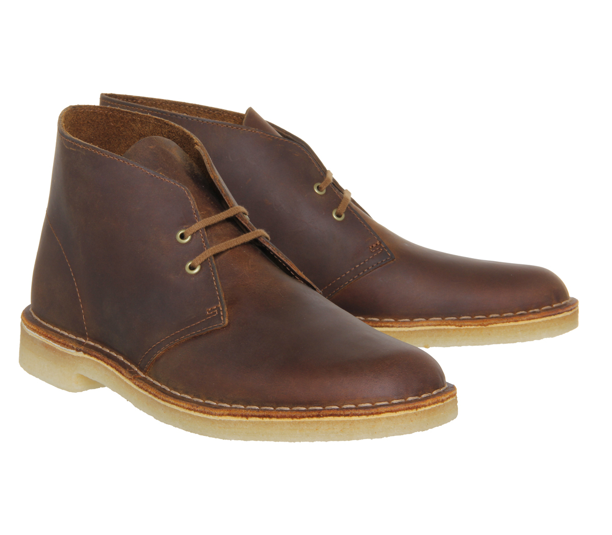 clarks mens brown boots