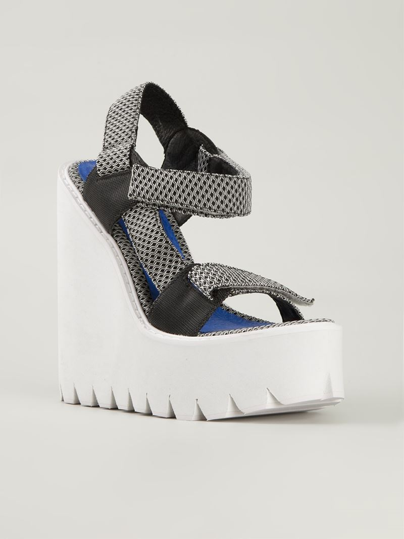 Jeffrey Campbell Velcro Strap Wedge 