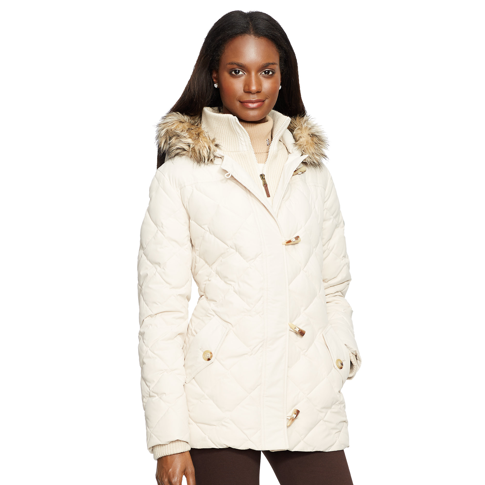 Faux Fur Jacket Free Pattern Design By Lindsay Description Brand New White Rabbit Fur Jacket For Las Accentuated With Generous Fox Shawl Styled Collar Completed Front Pockets Details