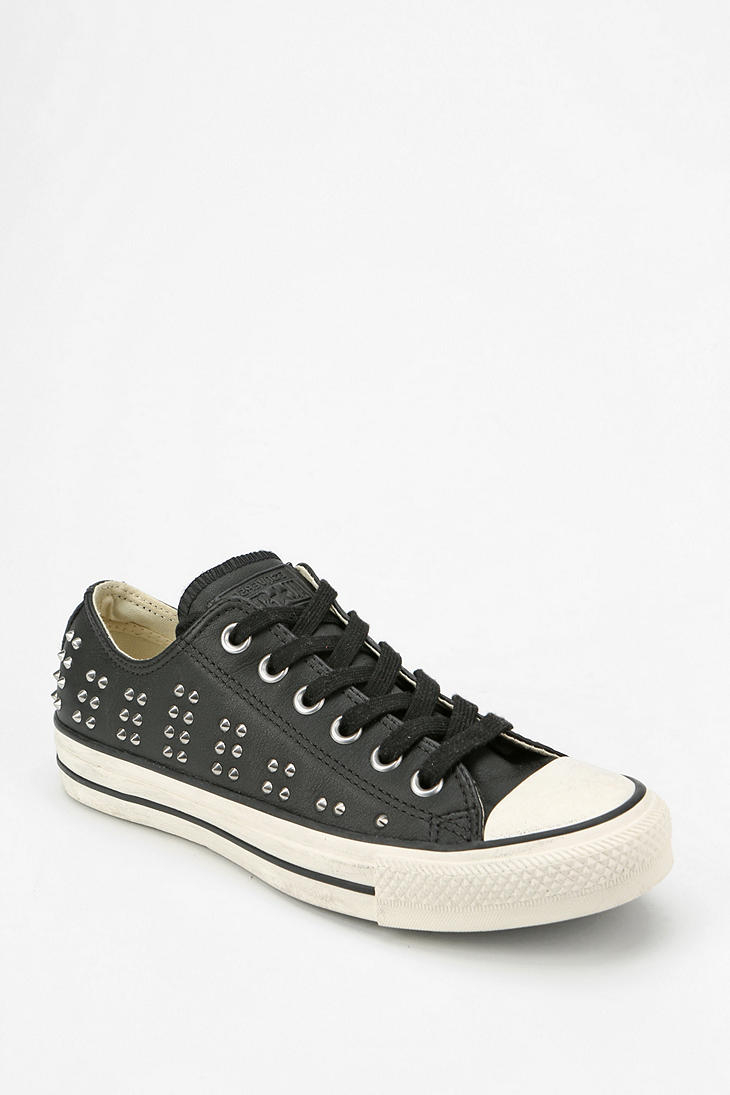 womens leather converse