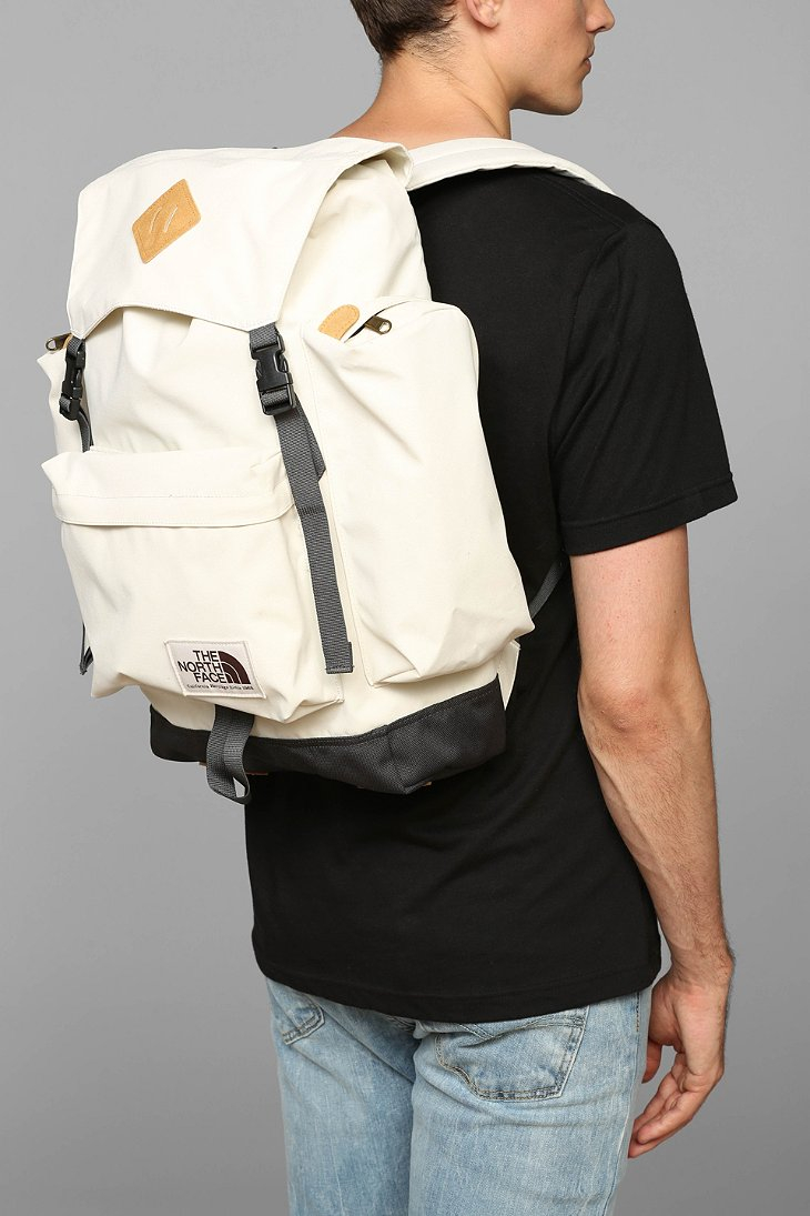 The North Face Premium Rucksack in White for Men | Lyst