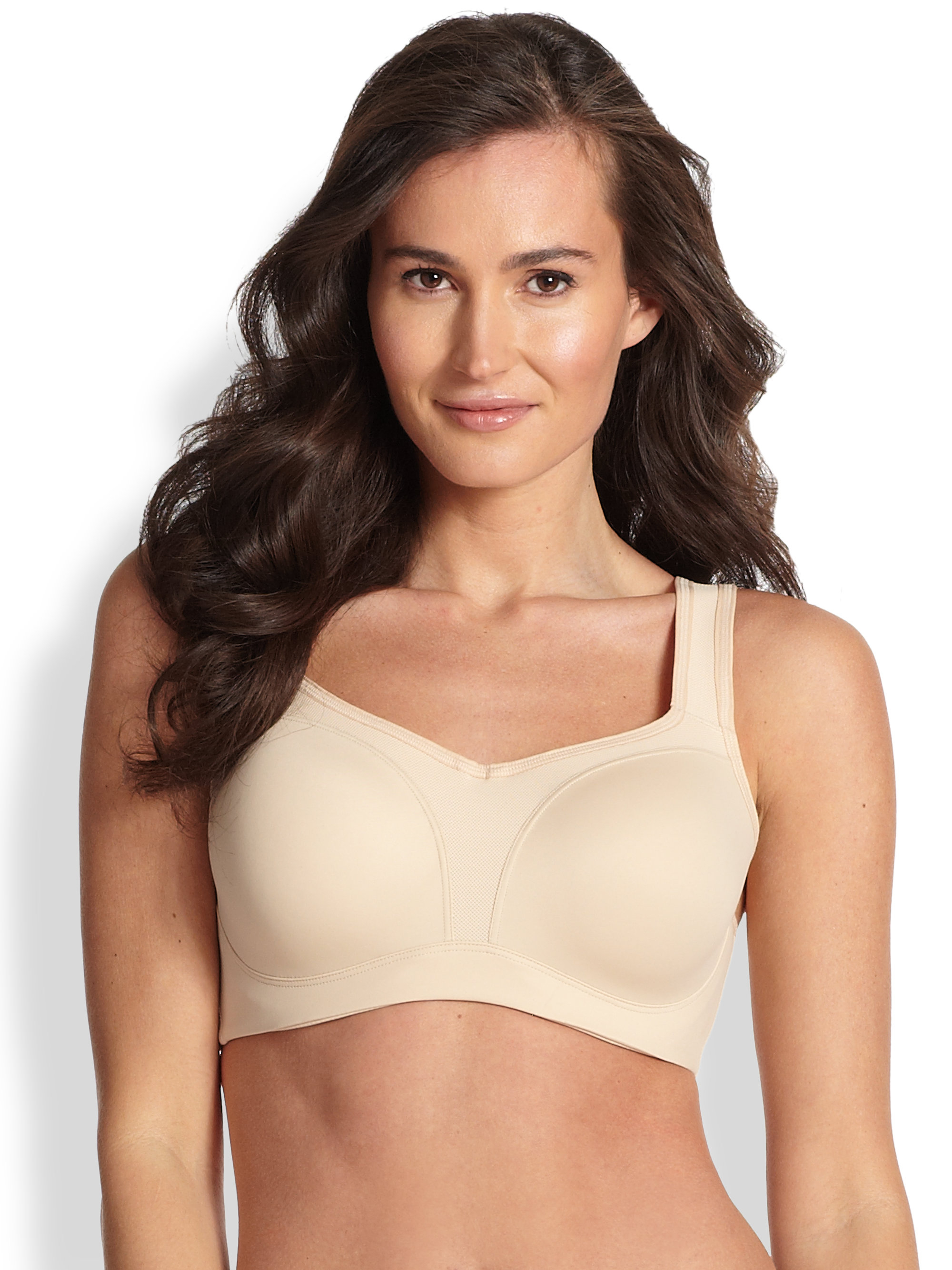 Wacoal Contour Sports Bra in Natural | Lyst