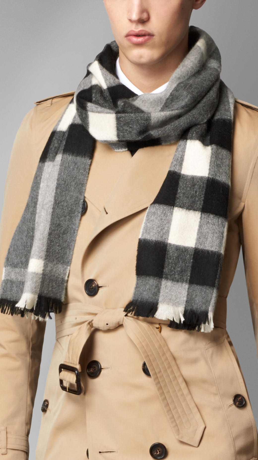 burberry exploded check scarf