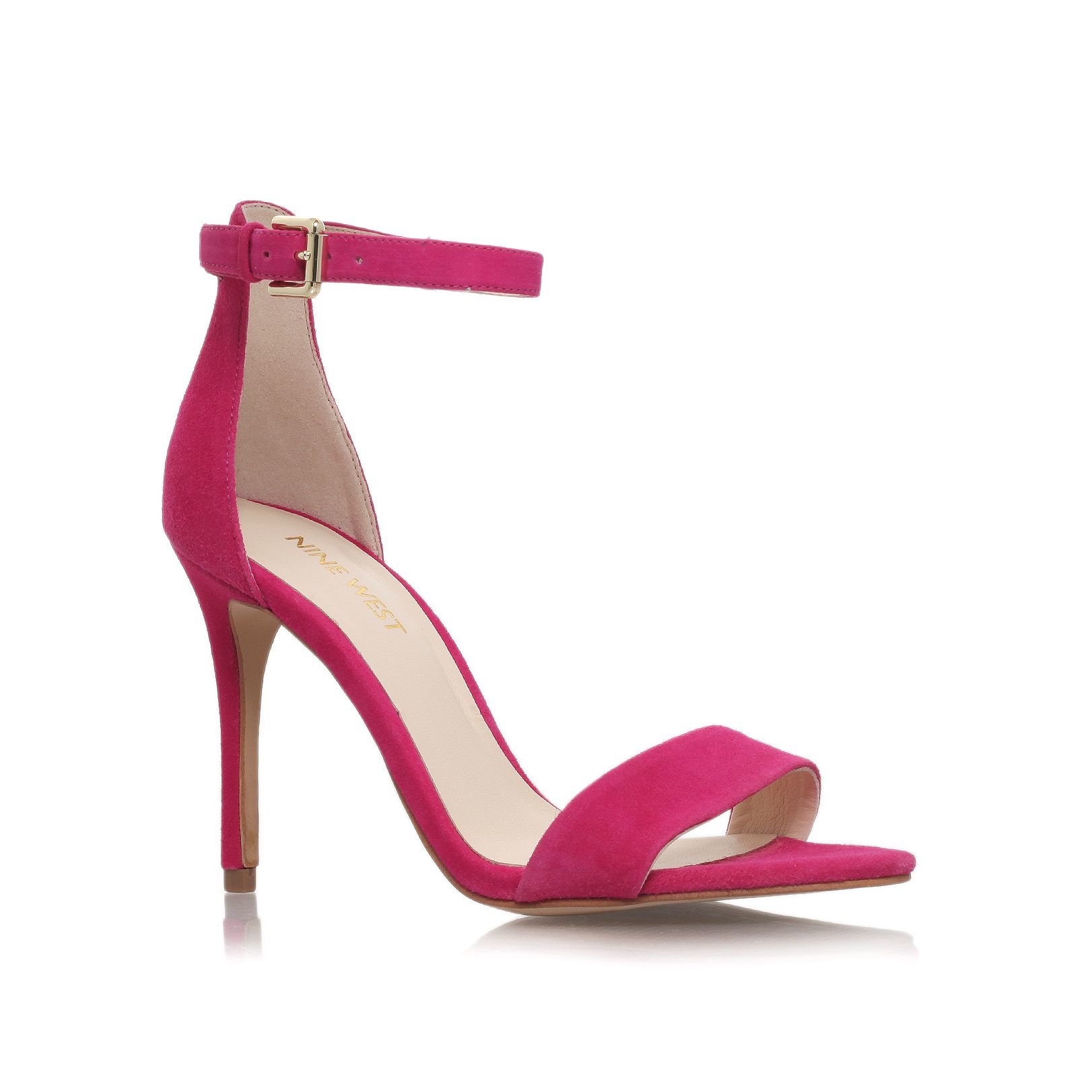 Nine west Mana High Heel Sandals in Pink | Lyst