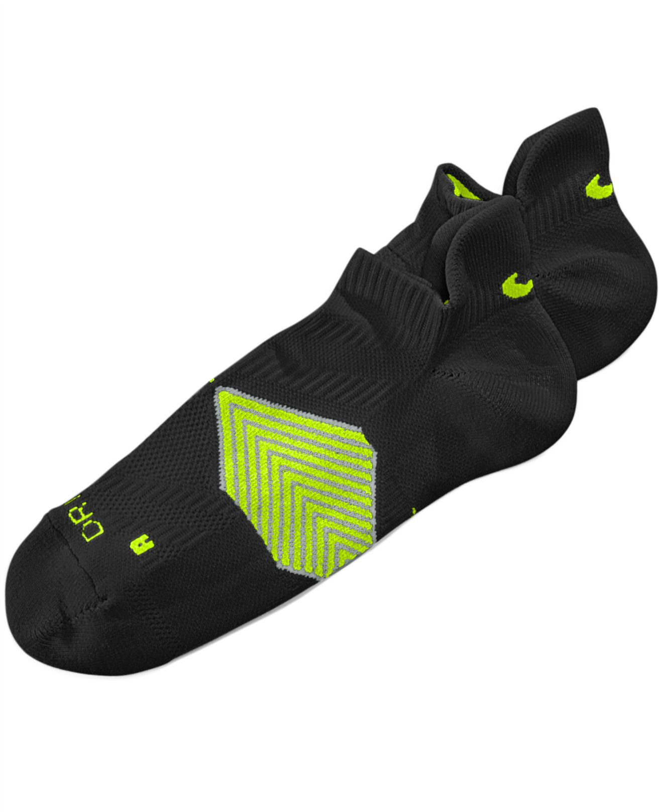 Nike Women's Running Dri-fit Cushioned Dynamic Arch No-show Performance  Socks in Black for Men | Lyst