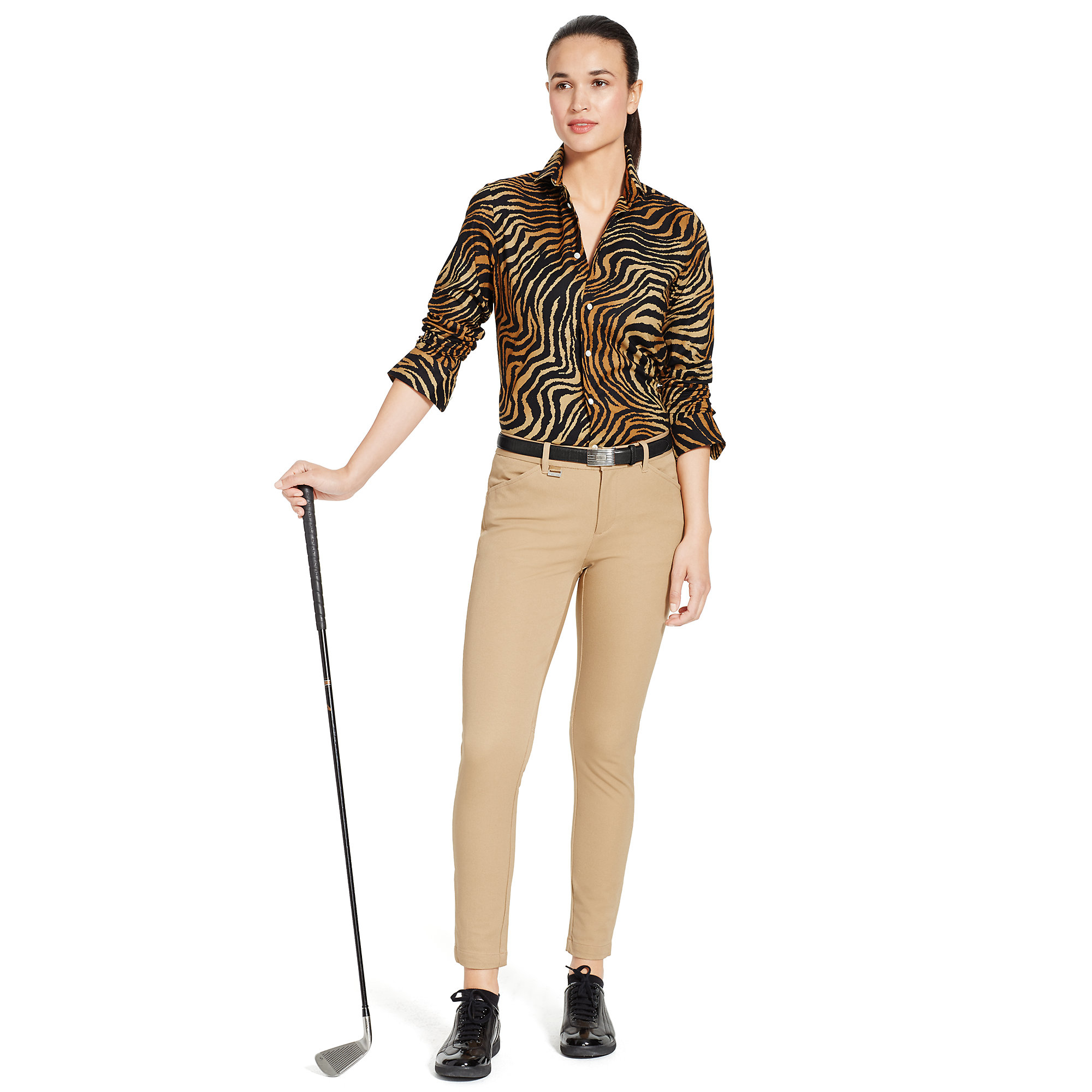 Lyst Ralph Lauren Golf Tigerprint Cotton Shirt