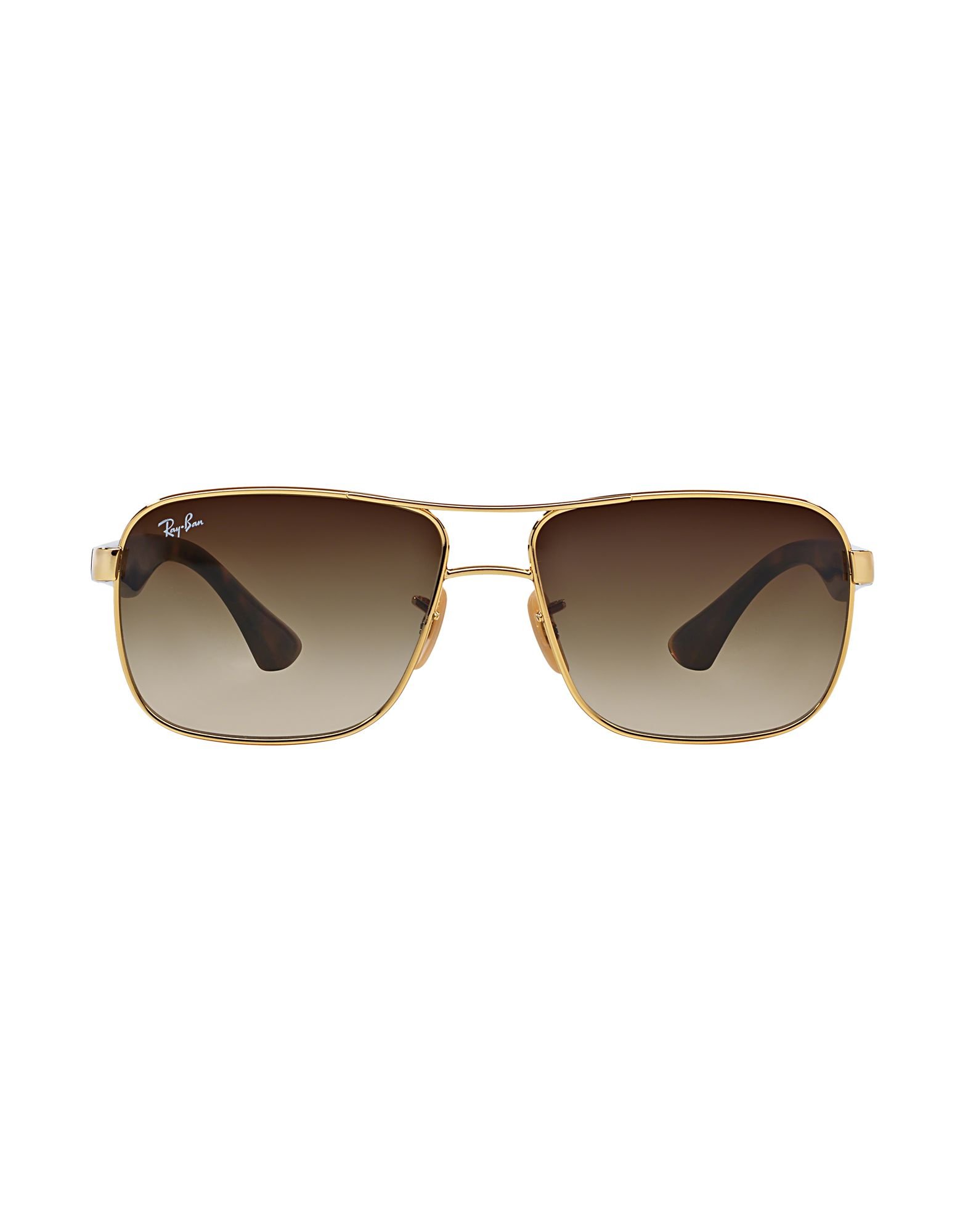 Ray-ban Sunglasses in Gold for Men | Lyst