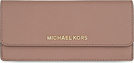 michael kors rose pink wallet