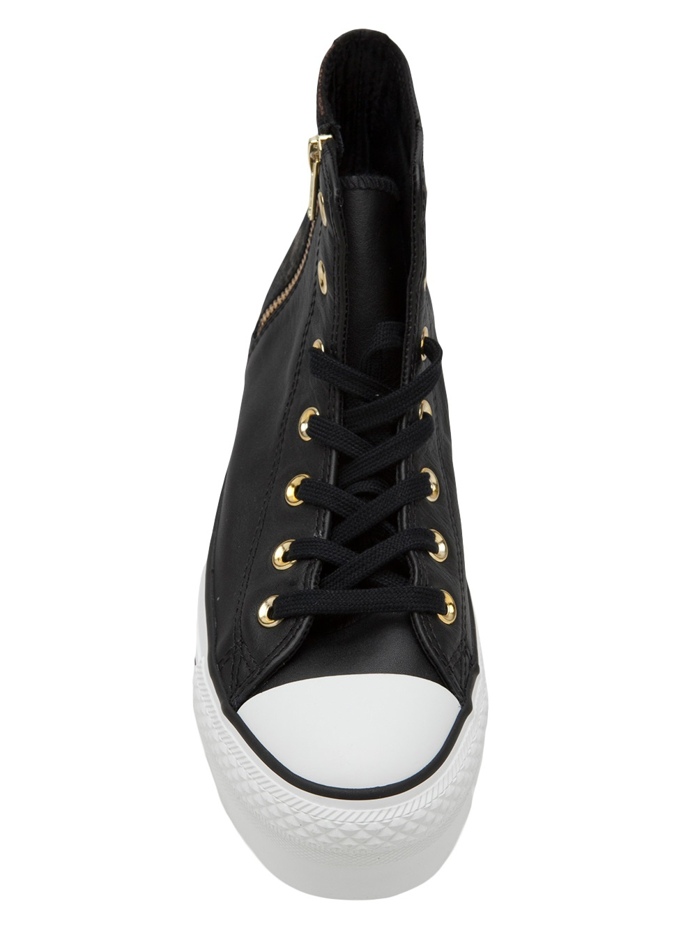 Converse Platform Zip Shoe in Black | Lyst UK