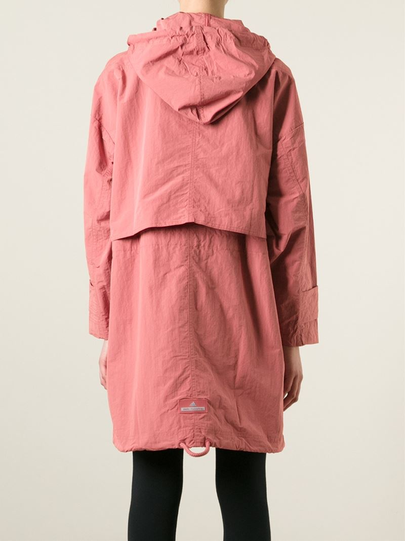 Плащ adidas Stella MCCARTNEY сиреневая