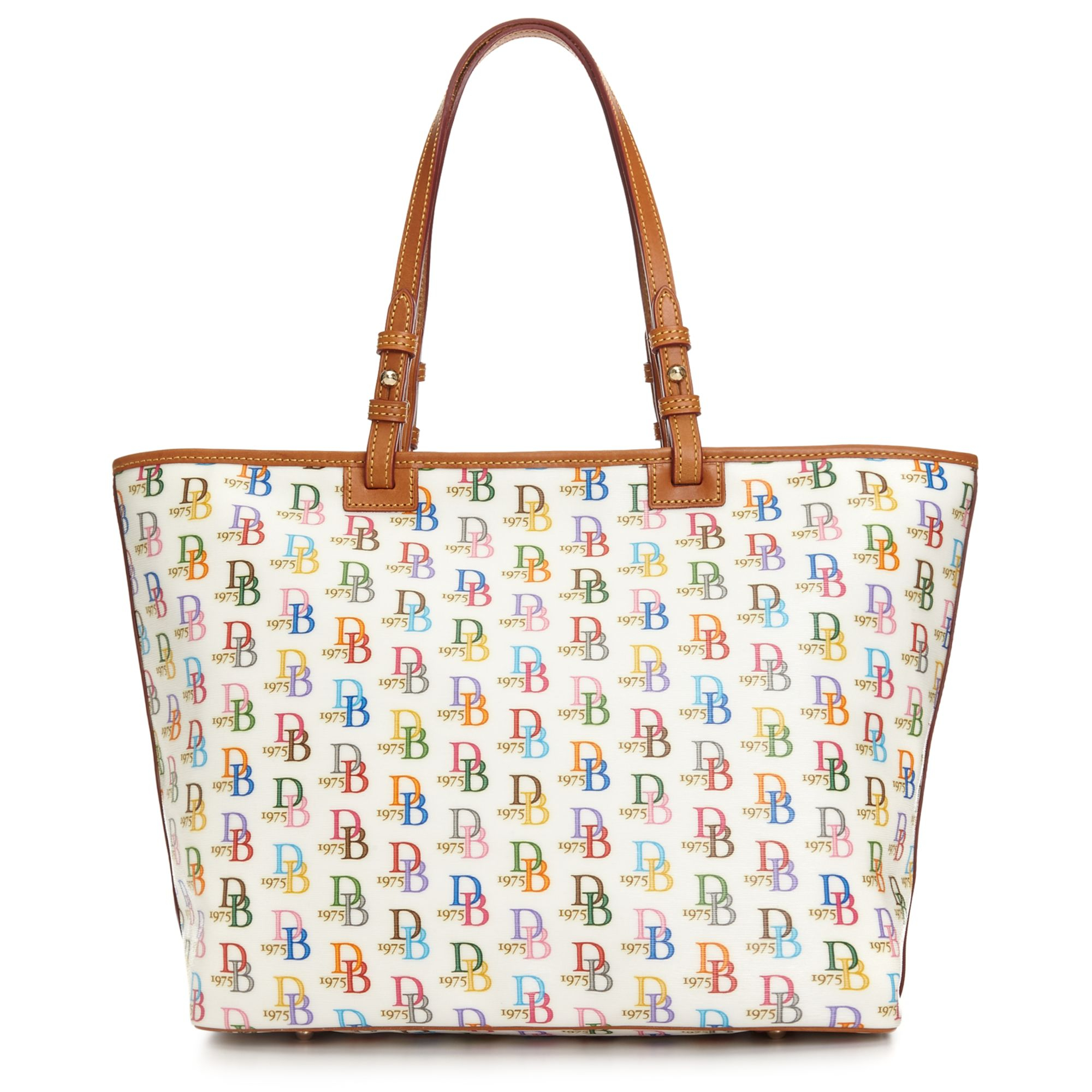 Dooney & Bourke Db 75 Signature Multi Leisure Shopper