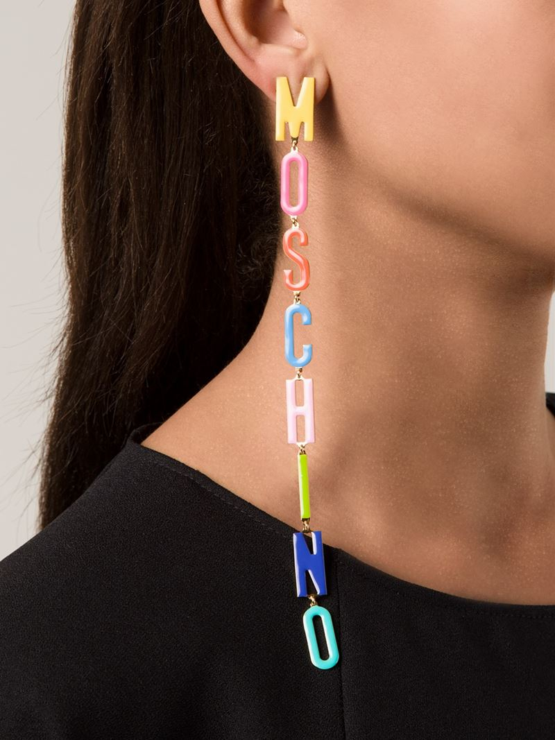 moschino earrings