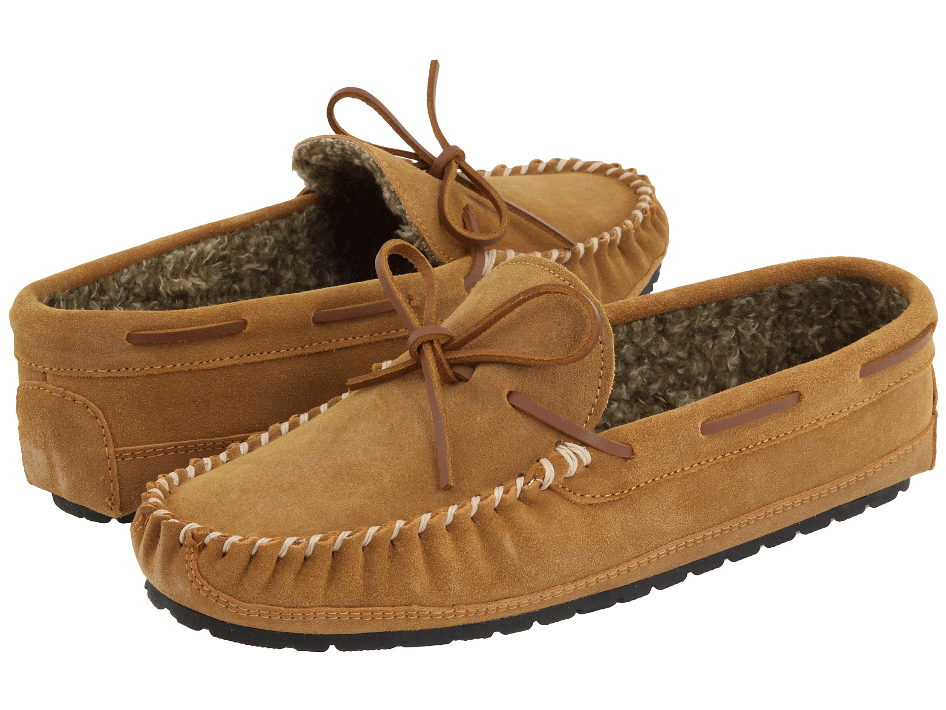 amazon minnetonka men's slippers