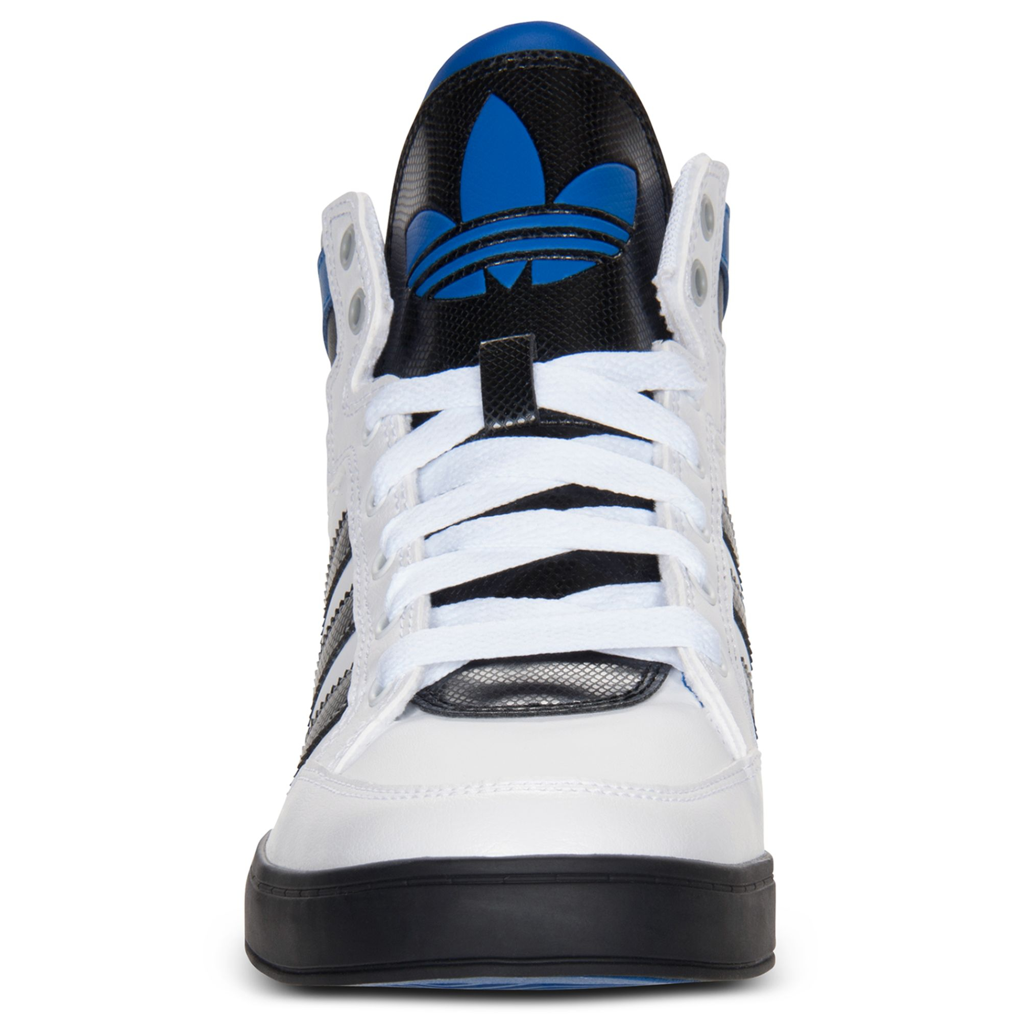 adidas Originals Hard Court Hi Casual Sneakers in White/Black/Blue (Black)  for Men - Lyst