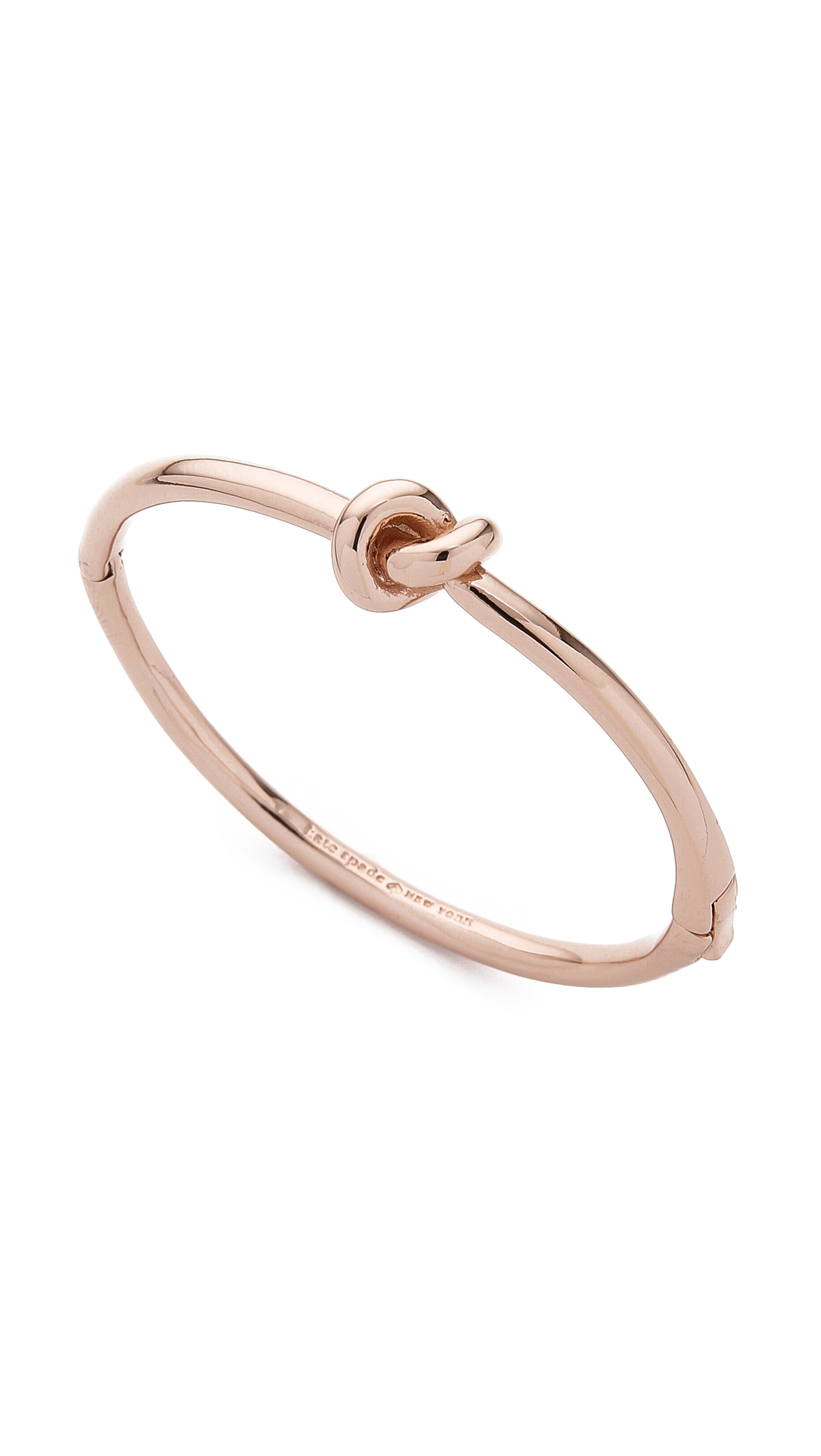 Kate Spade Sailor's Knot Bangle Bracelet in Pink | Lyst