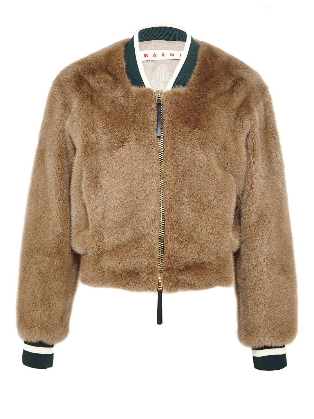 Lyst - Marni Womens Mink Fur Bomber Jacket in Brown