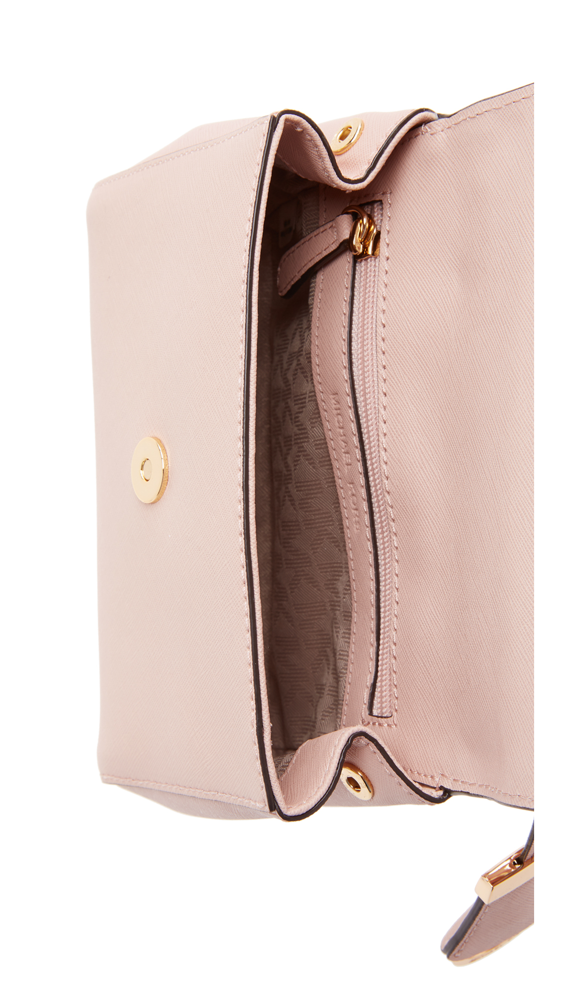 Ava leather crossbody bag Michael Kors Pink in Leather - 31843920
