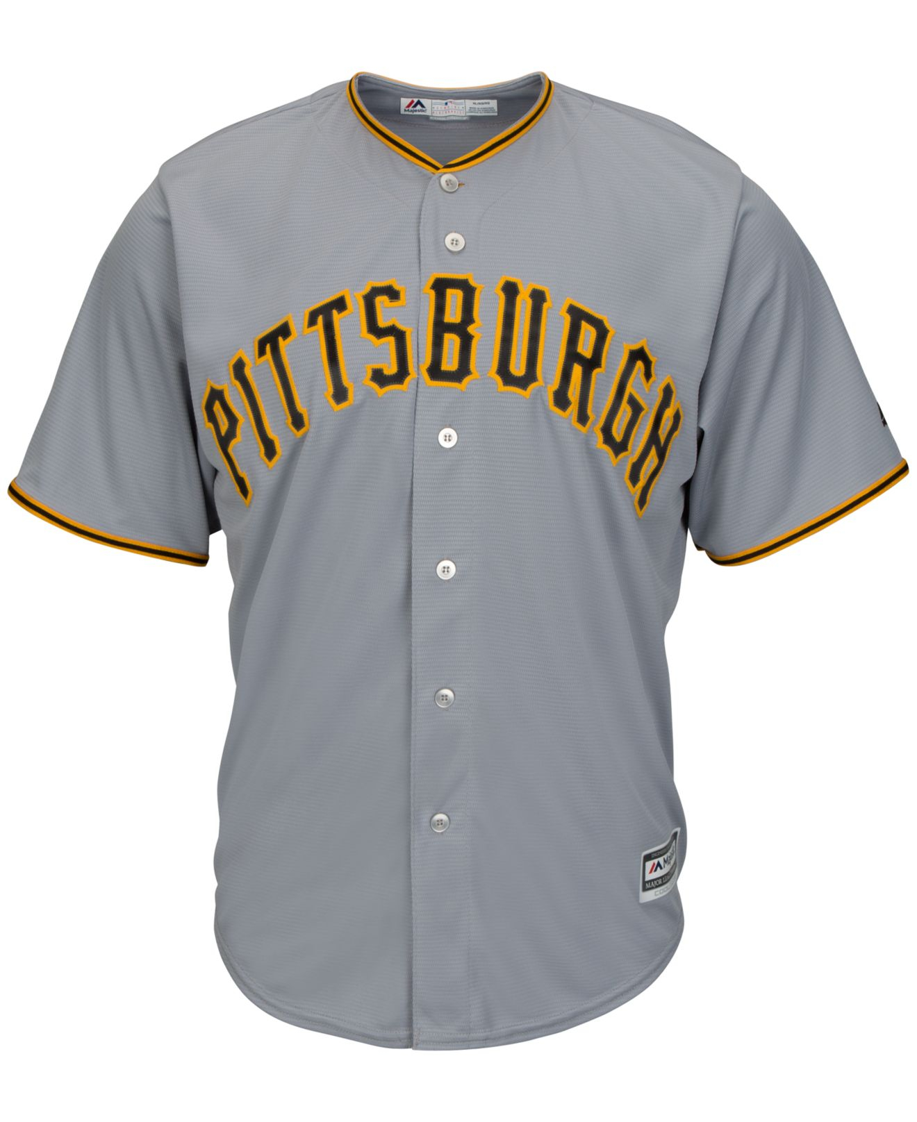 Majestic Synthetic Men's Pittsburgh Pirates Replica Jersey ...