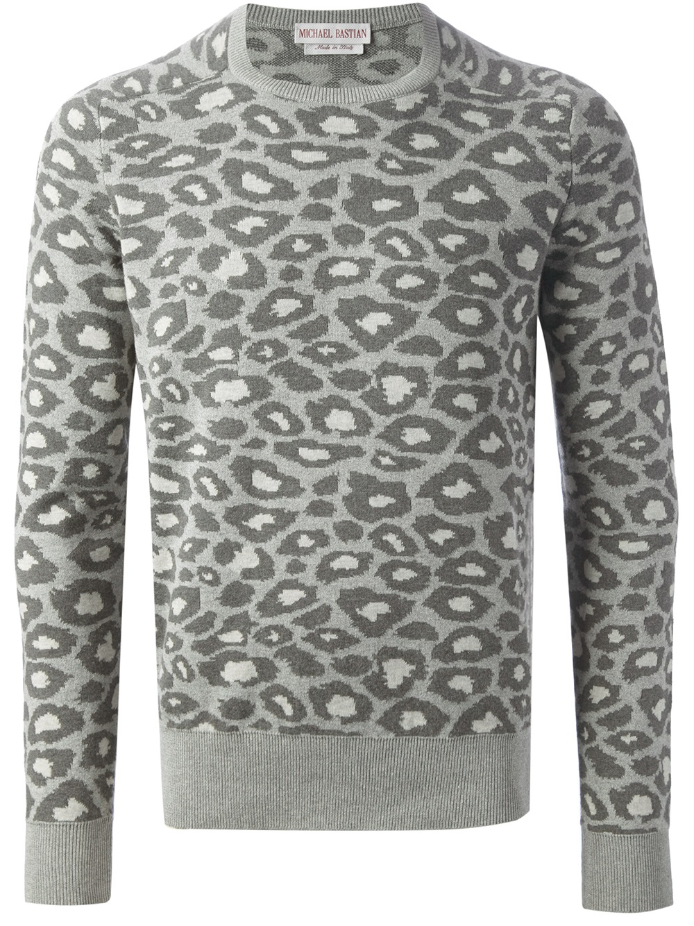 cheetah print sweater mens