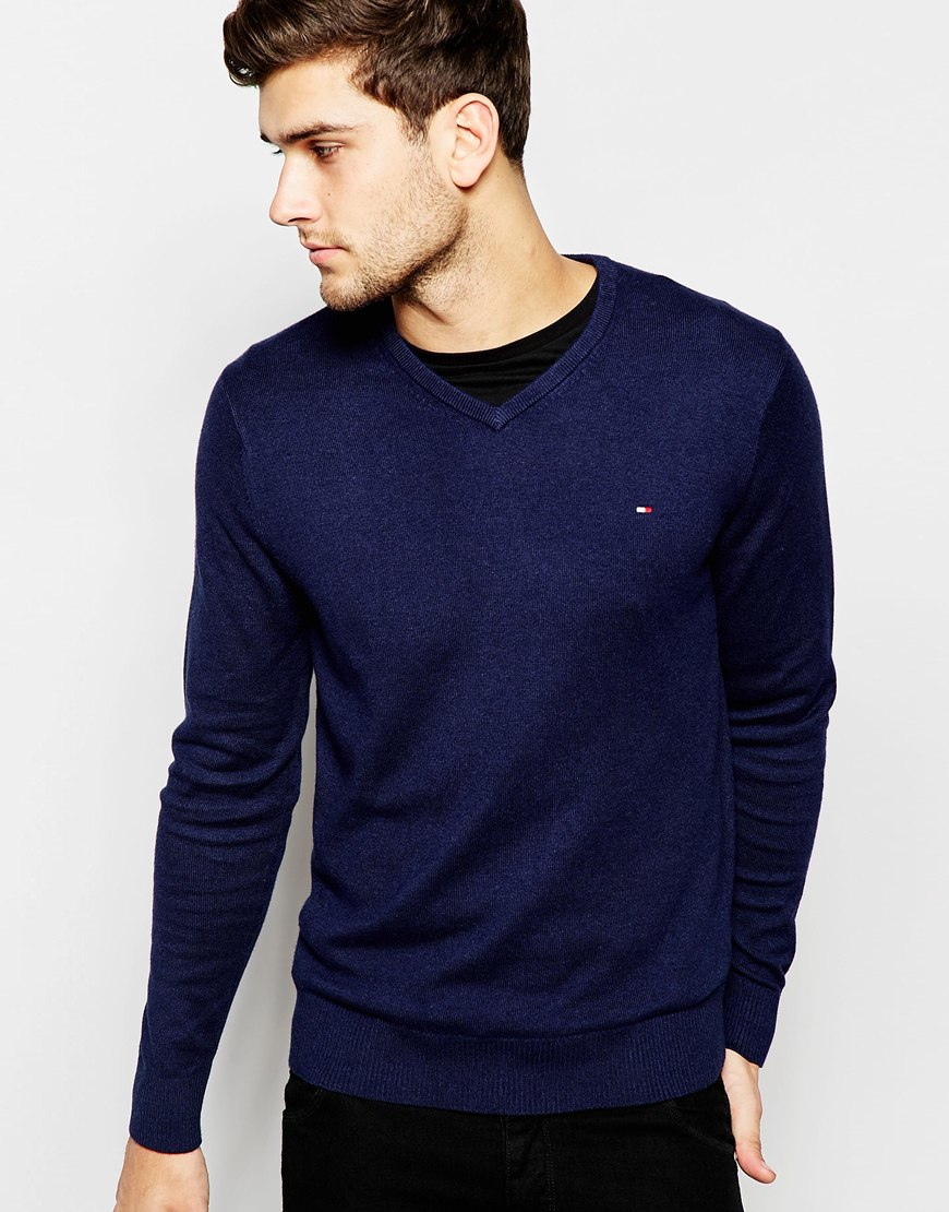 tommy hilfiger navy blue sweater