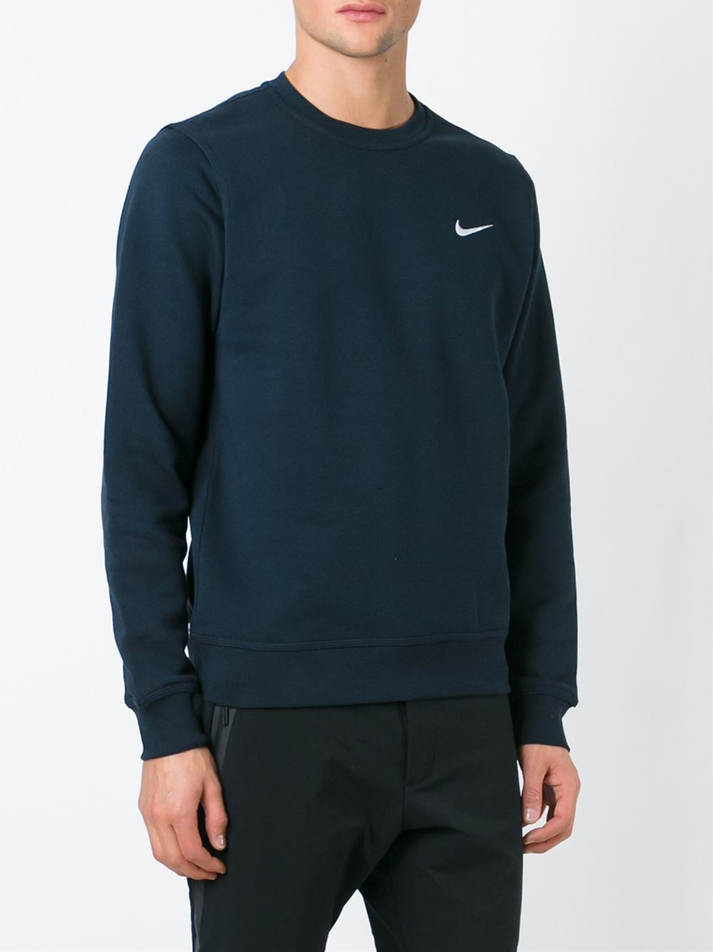 Nike 'club Crew' Sweatshirt in Blue for Men - Lyst