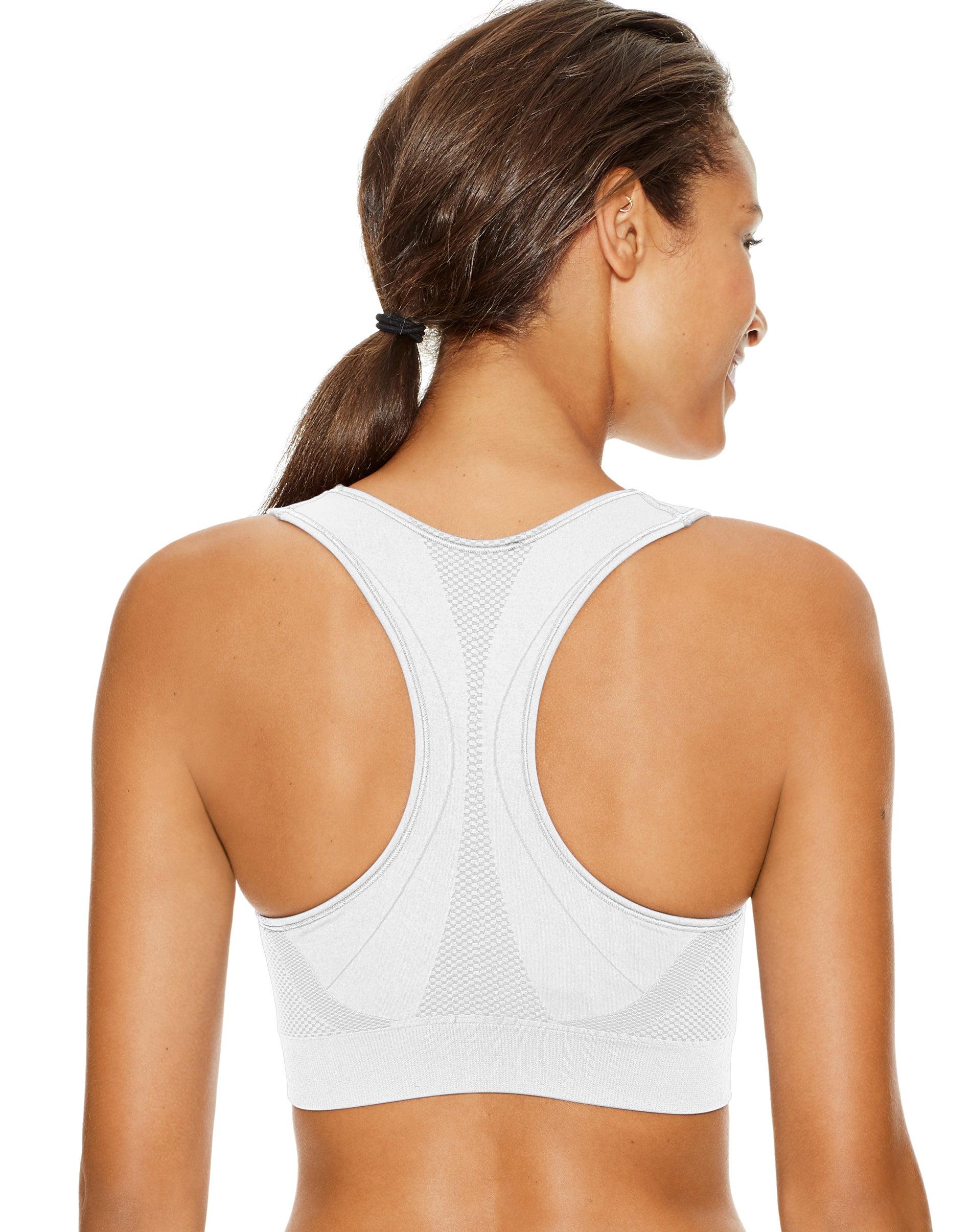 Champion Athletics The Infinity Racerback Sports Bra In White Lyst