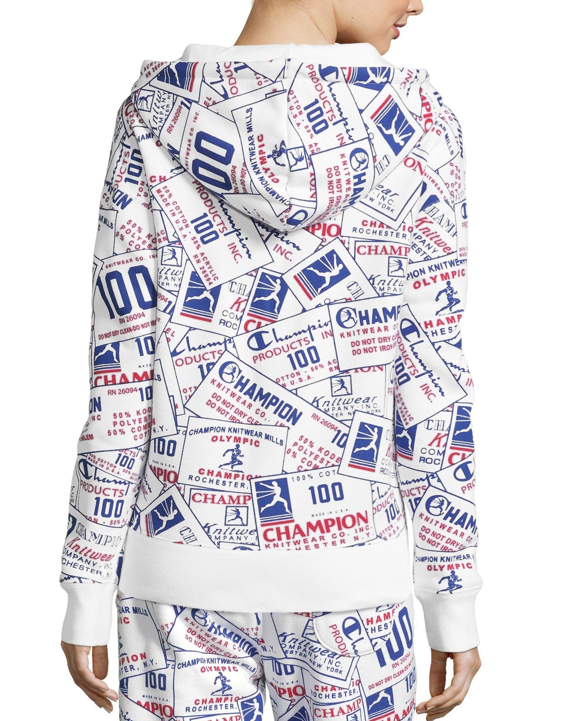 champion century collection hoodie