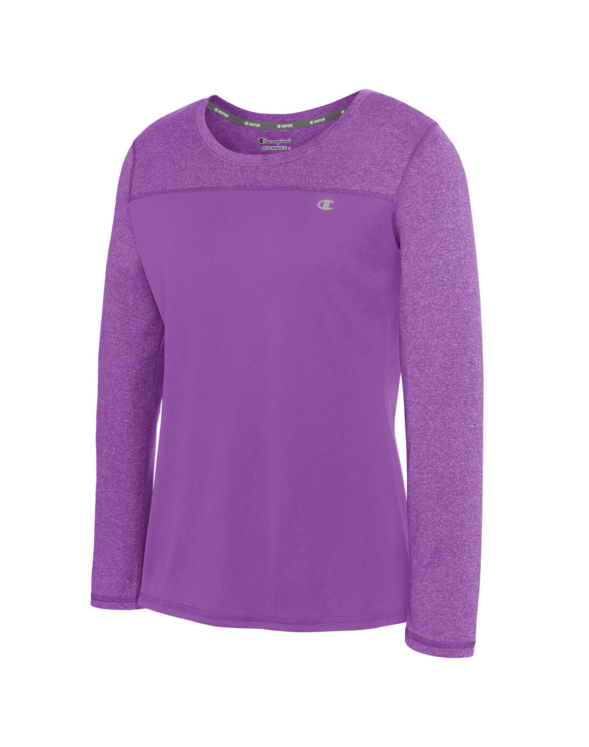 champion performance vapor long sleeve tee