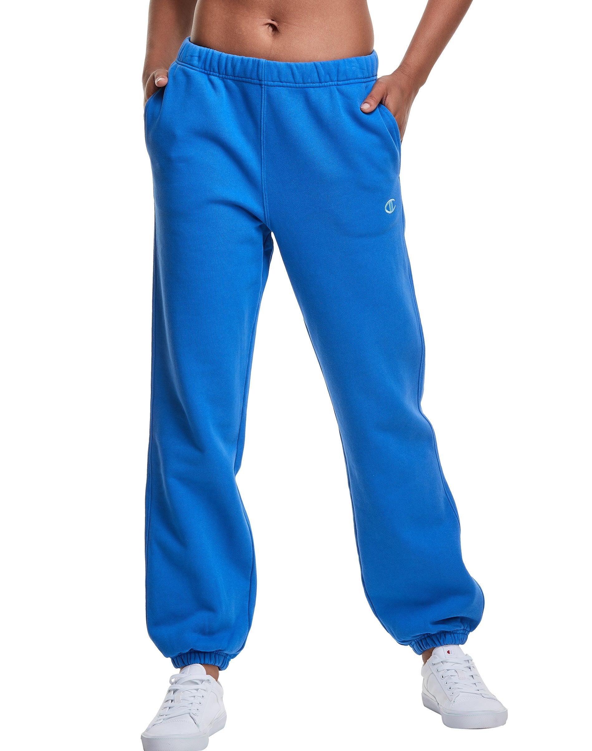 turquoise champion sweatpants