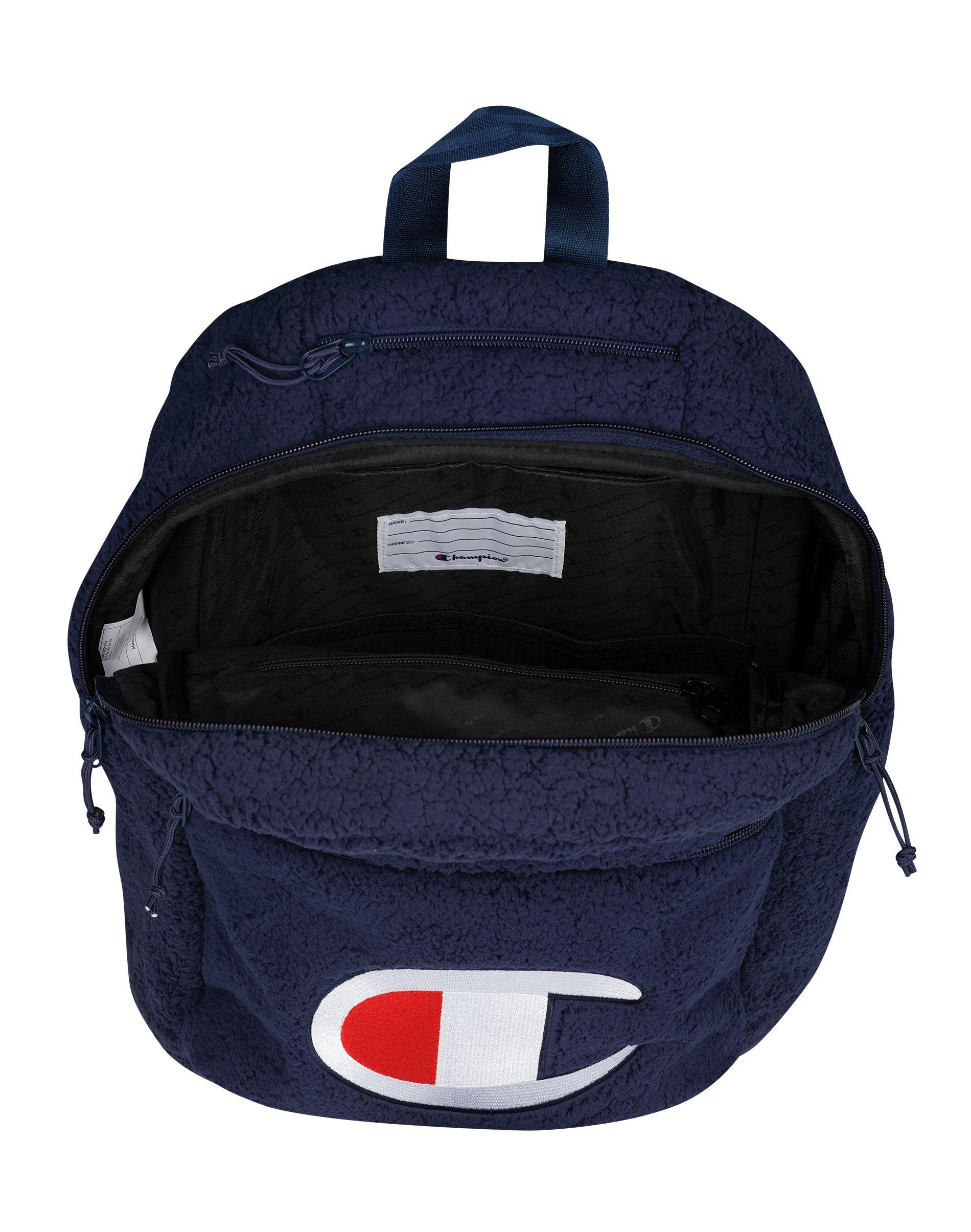 champion mini supercize sherpa backpack