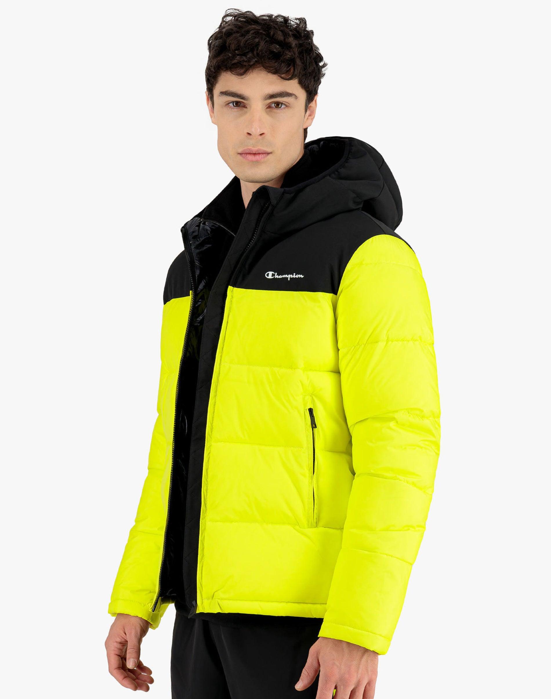 lightweight contrast parka