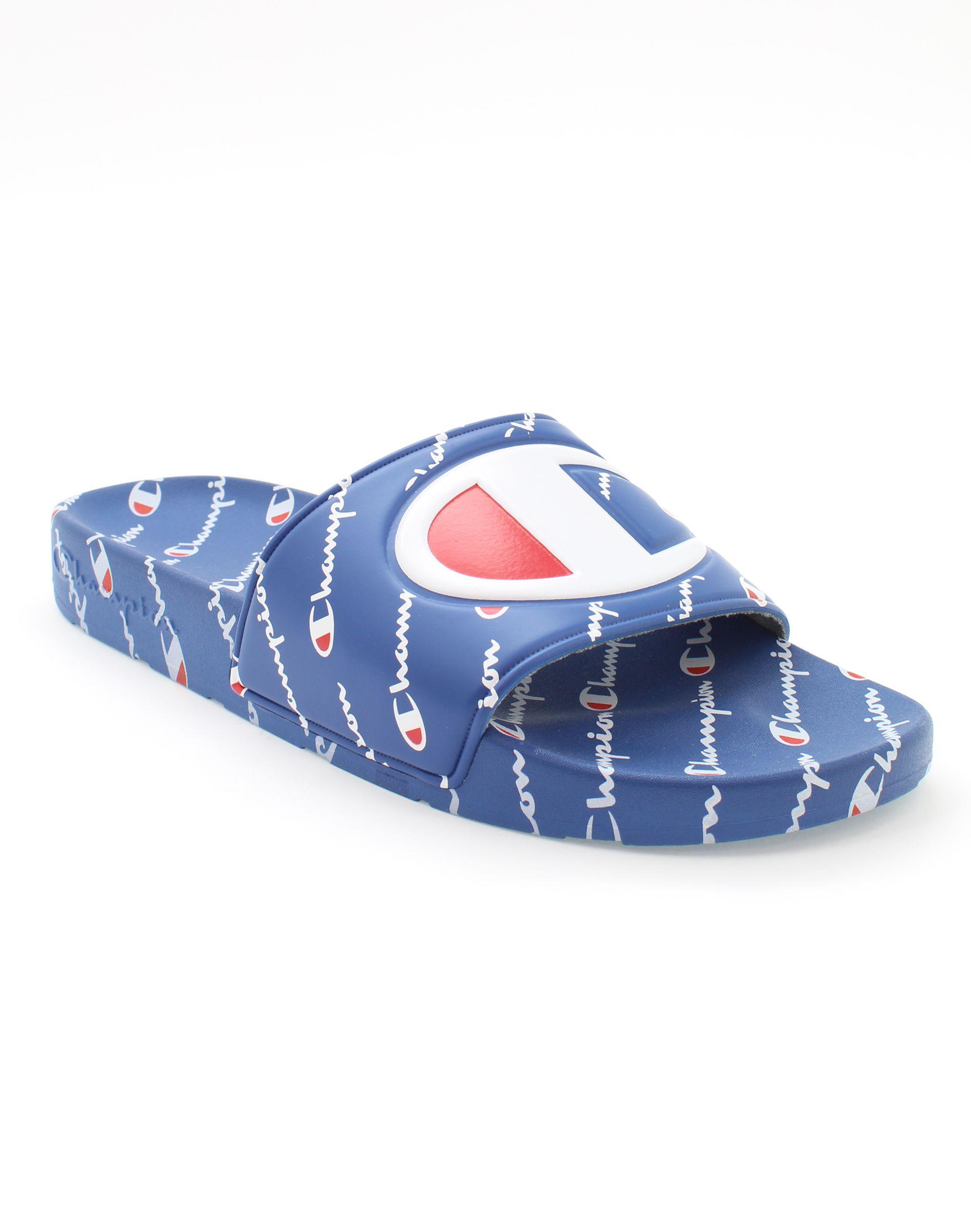 champion sandals blue