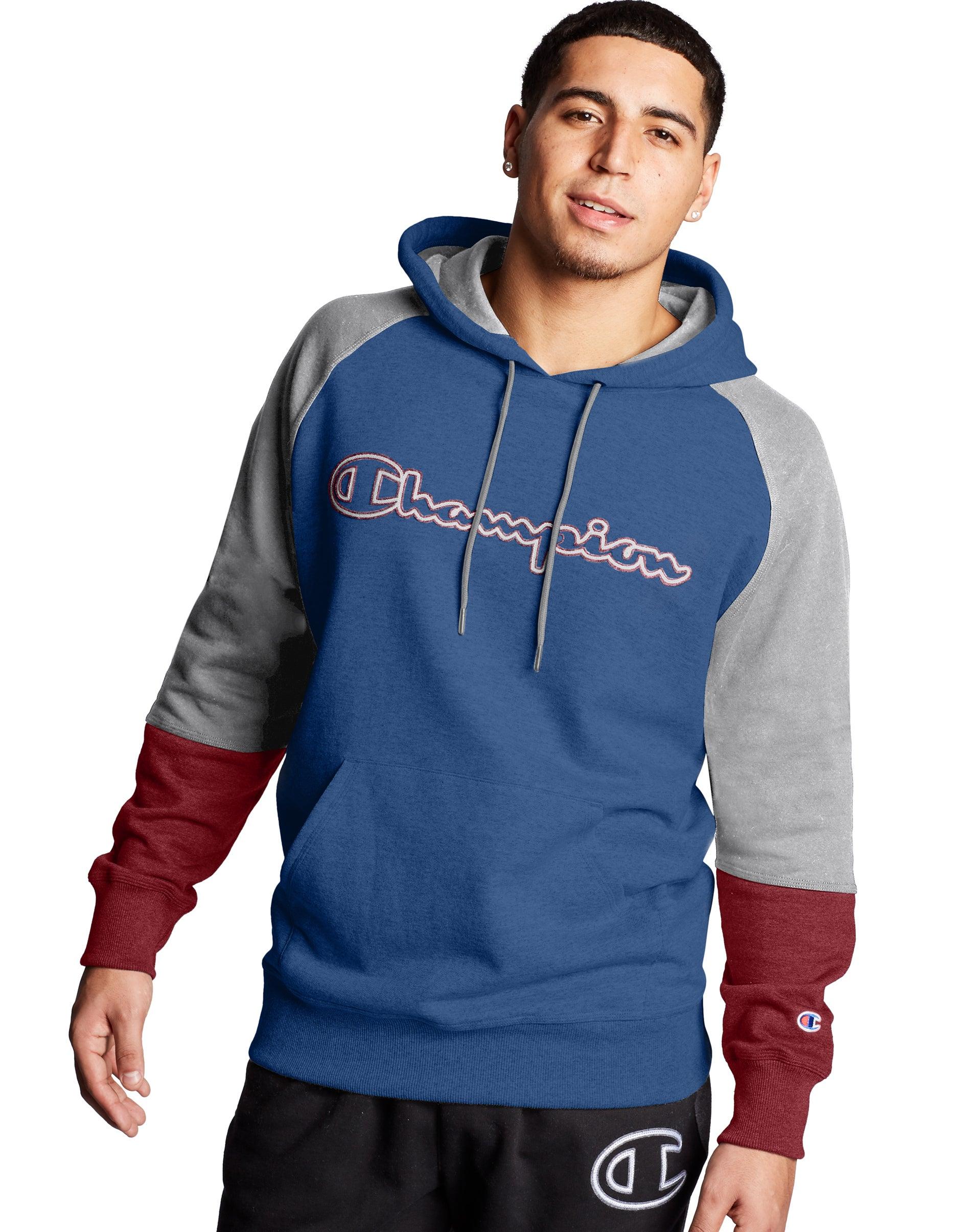 colorblock champion hoodie