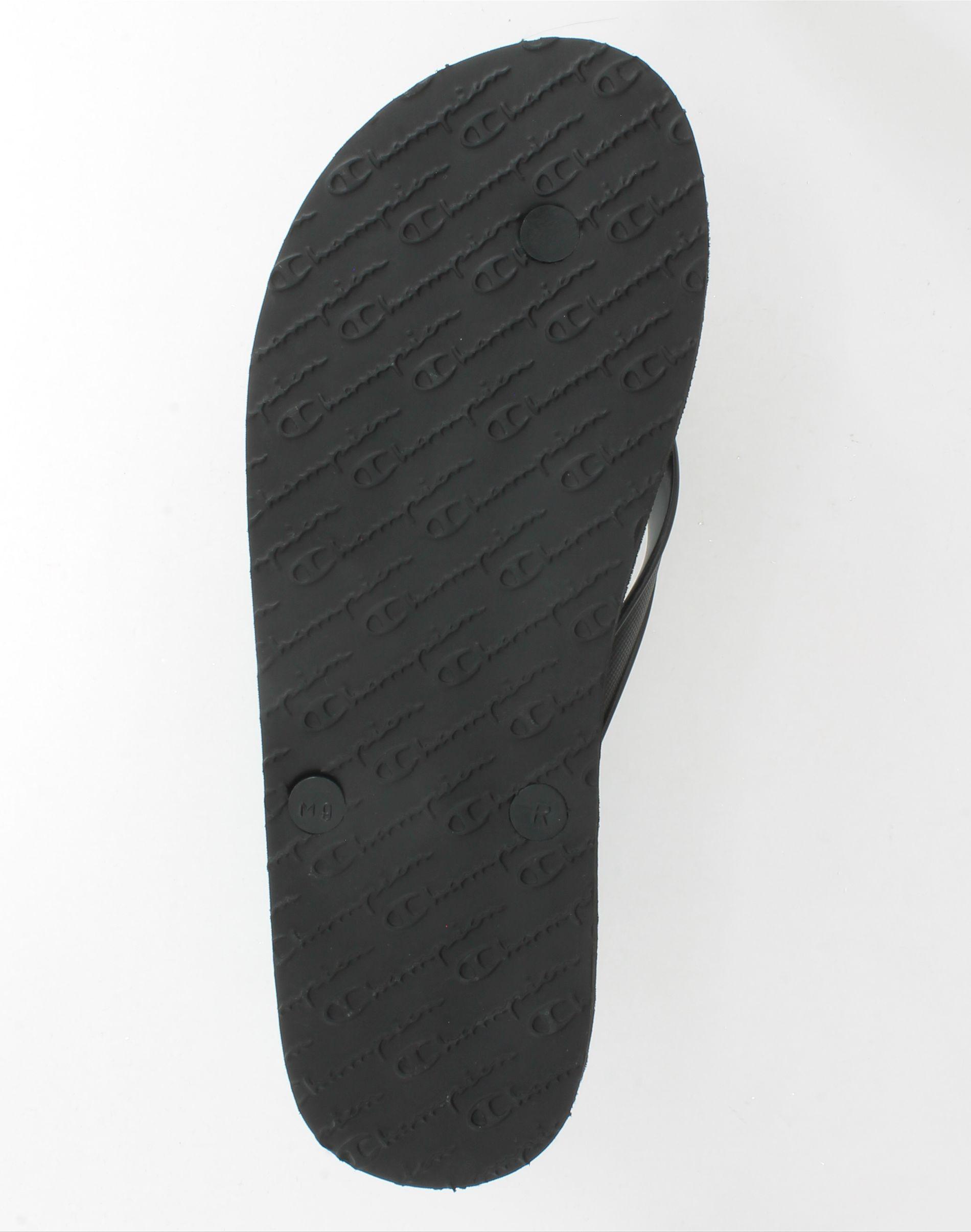 Champion Synthetic Lifetm Flip Flops Split C Logo, Black for Men - Lyst
