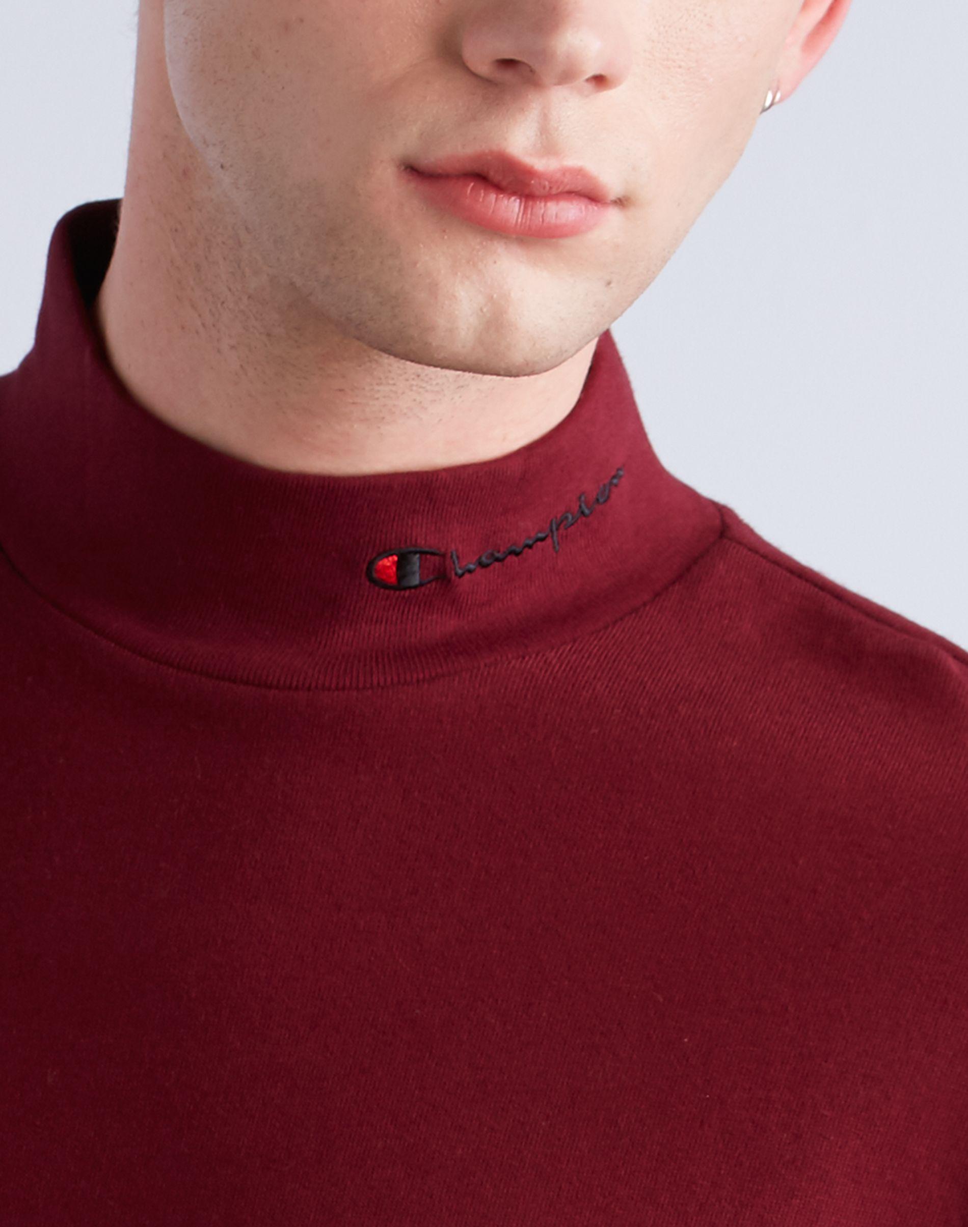 Download Champion Cotton Life® Heavyweight Mock Neck in White for ...