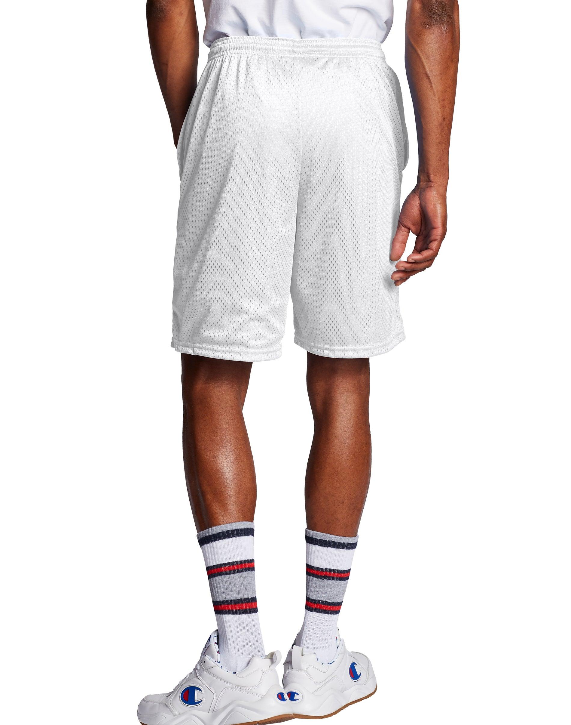 champion off white shorts