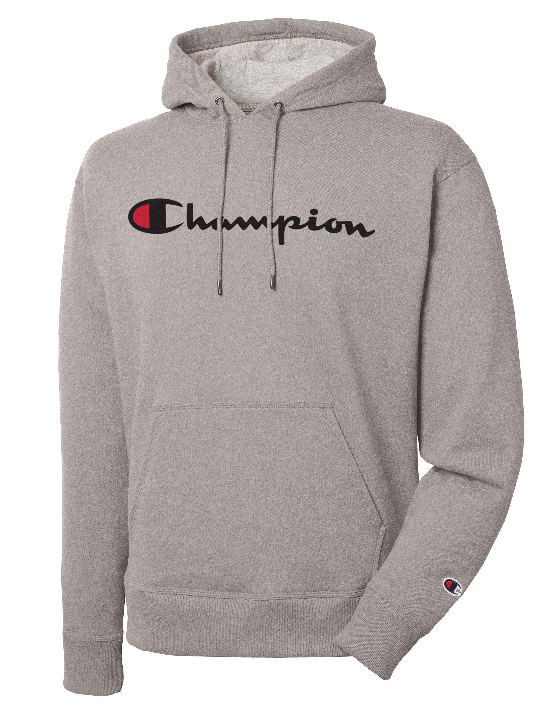 champion powerblend script hoodie