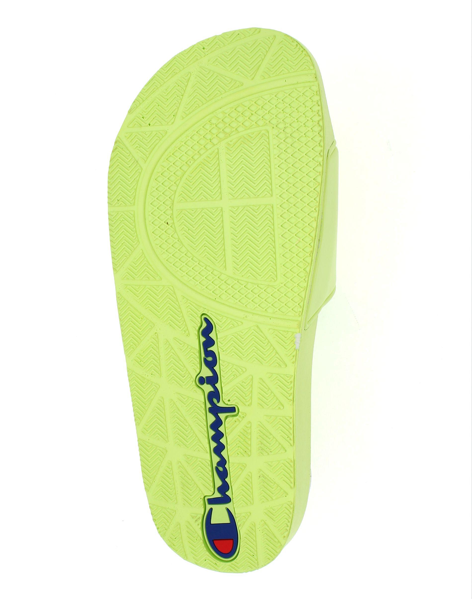 mint green champion slides