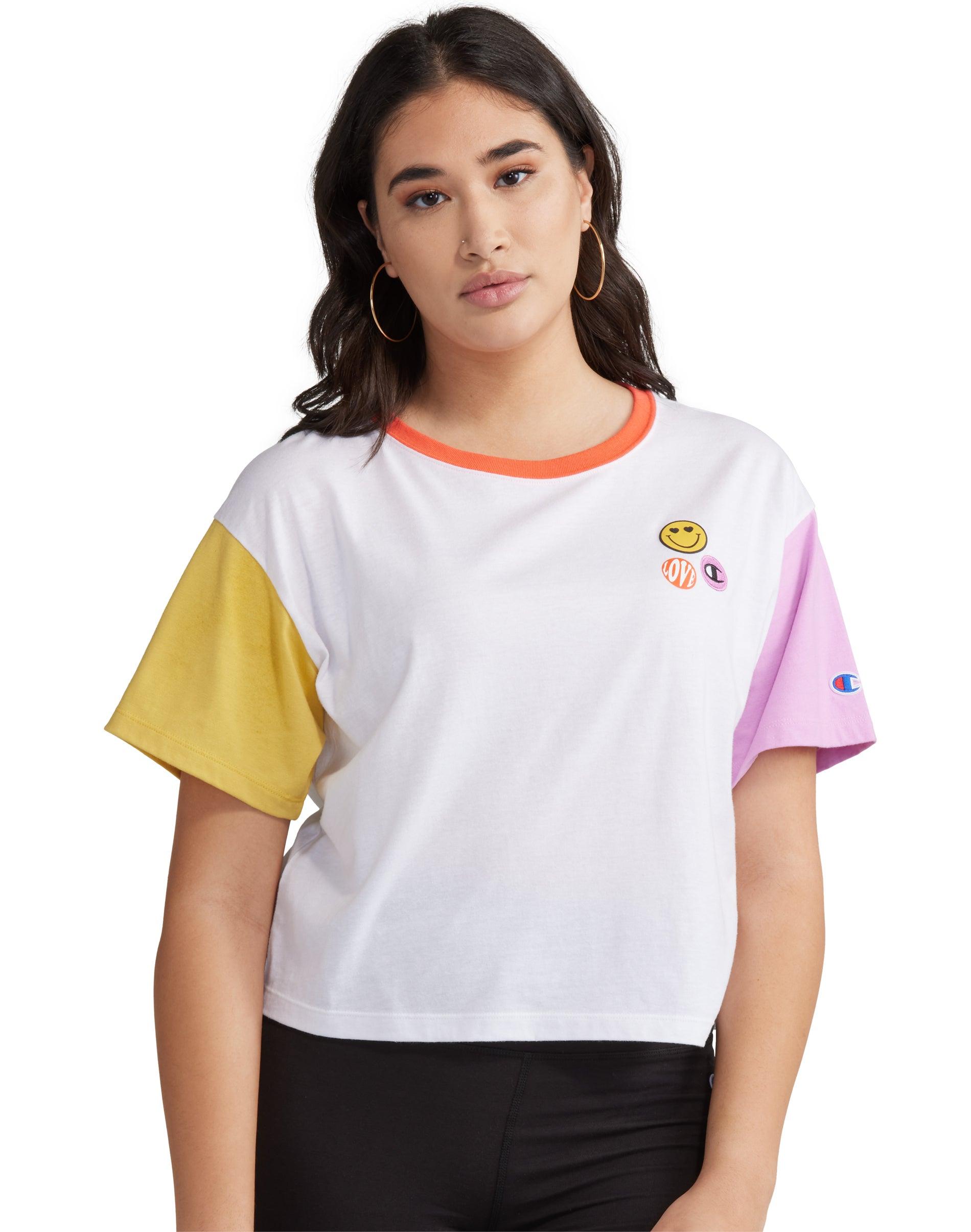 champion colorblock tee