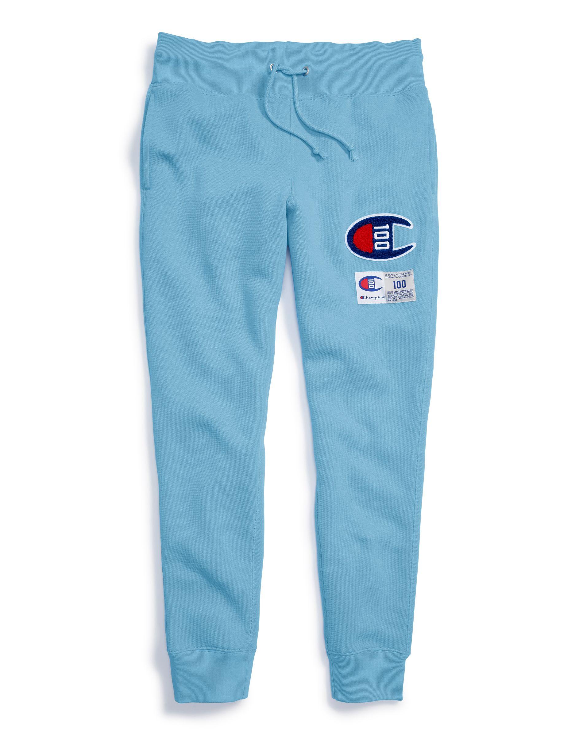 champion chenille logo jogger