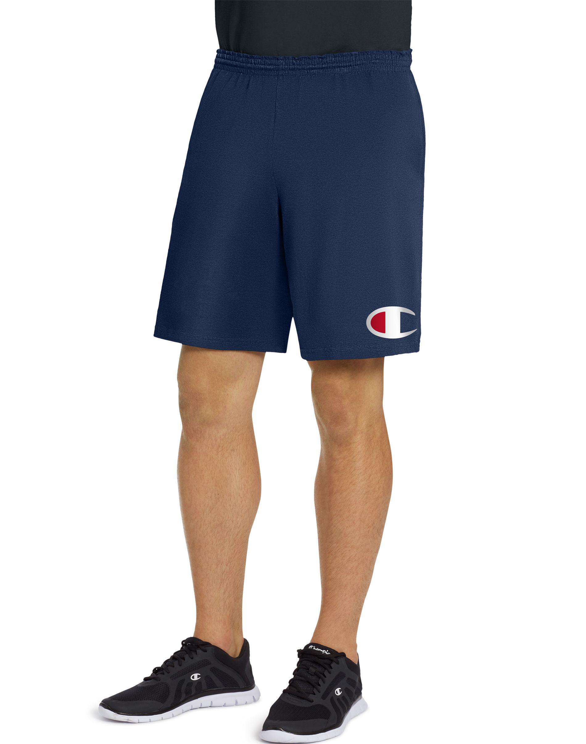 champion navy blue shorts