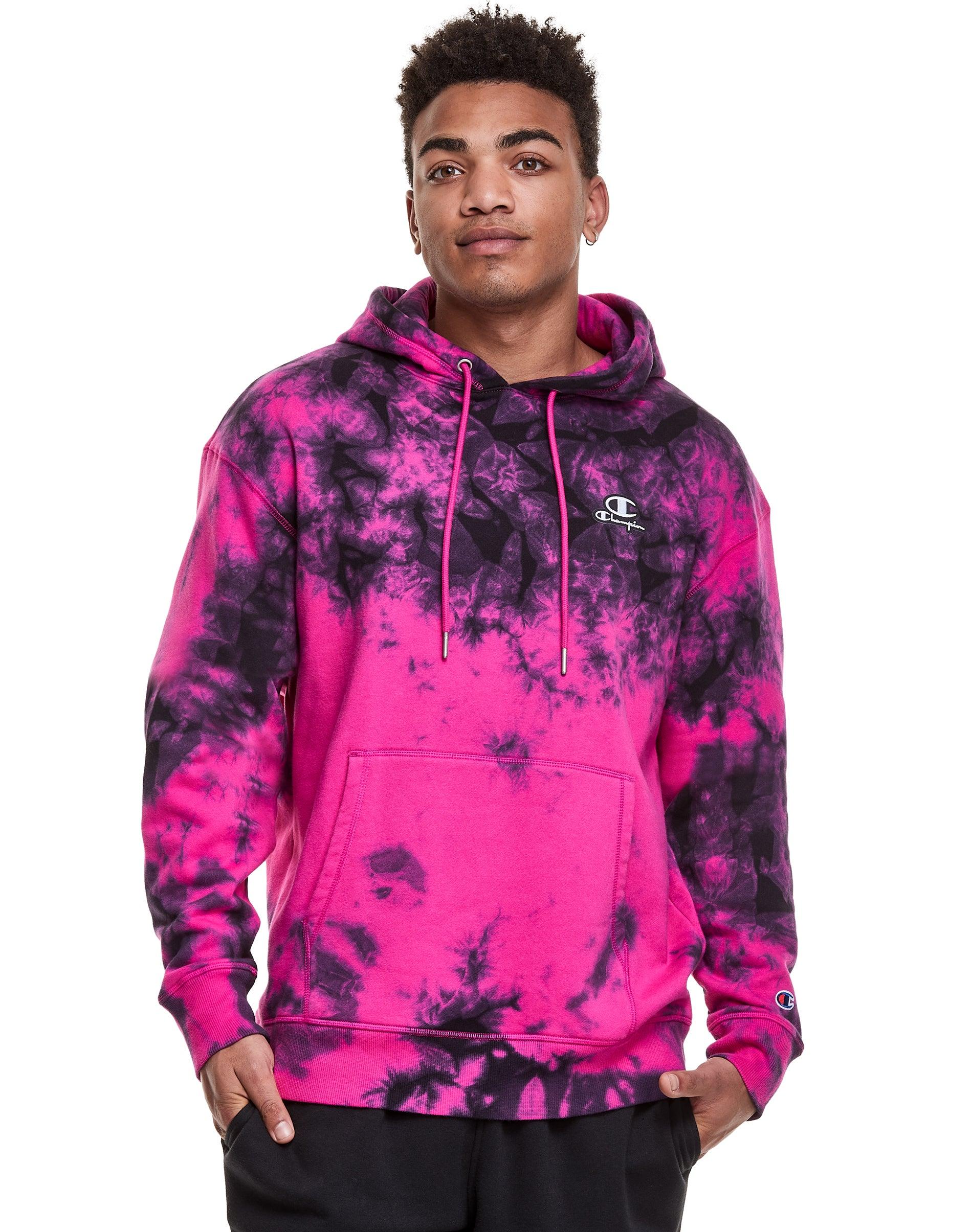 Champion Galaxy Dye Hoodie in Pink for Men | Lyst