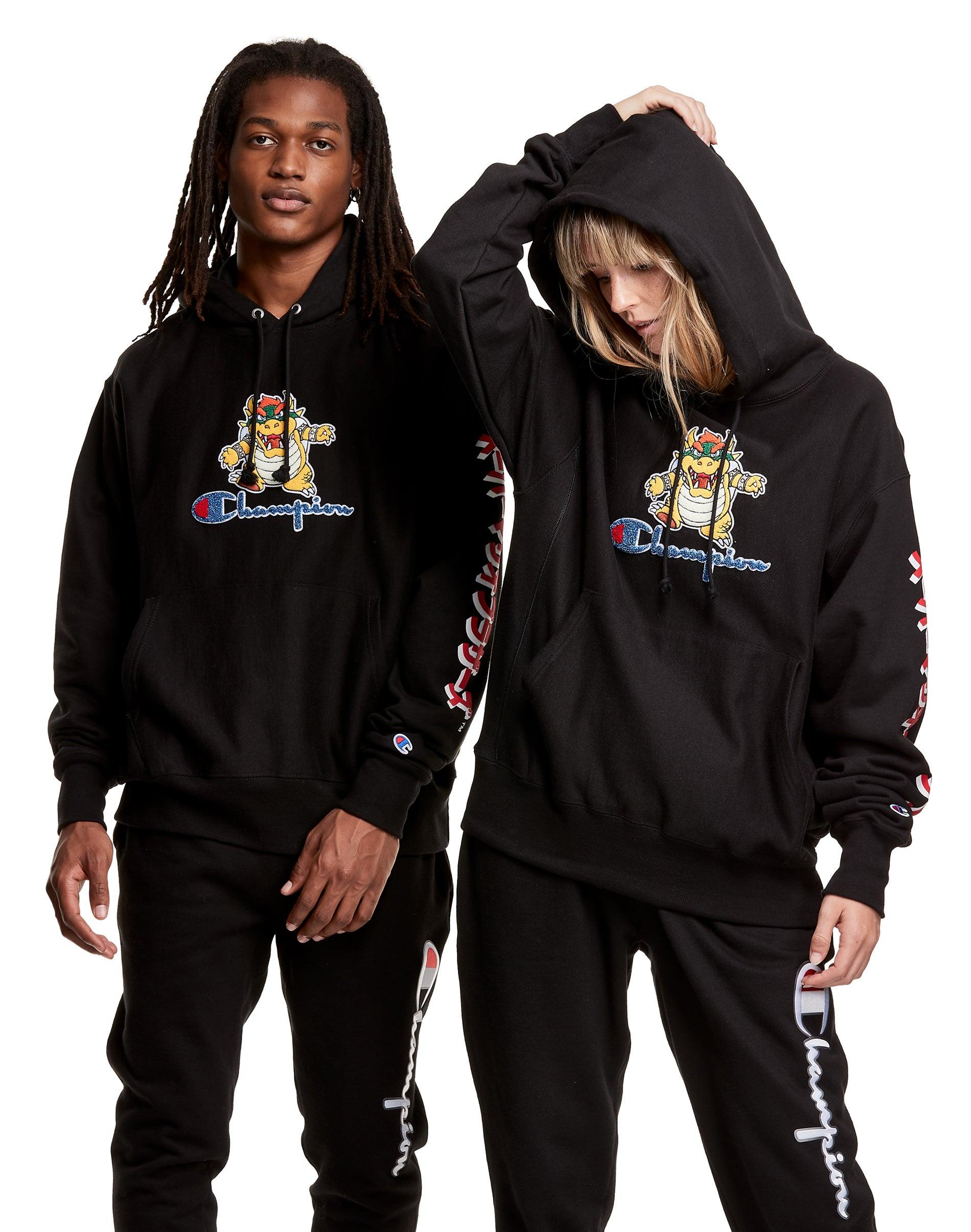 champion bowser hoodie