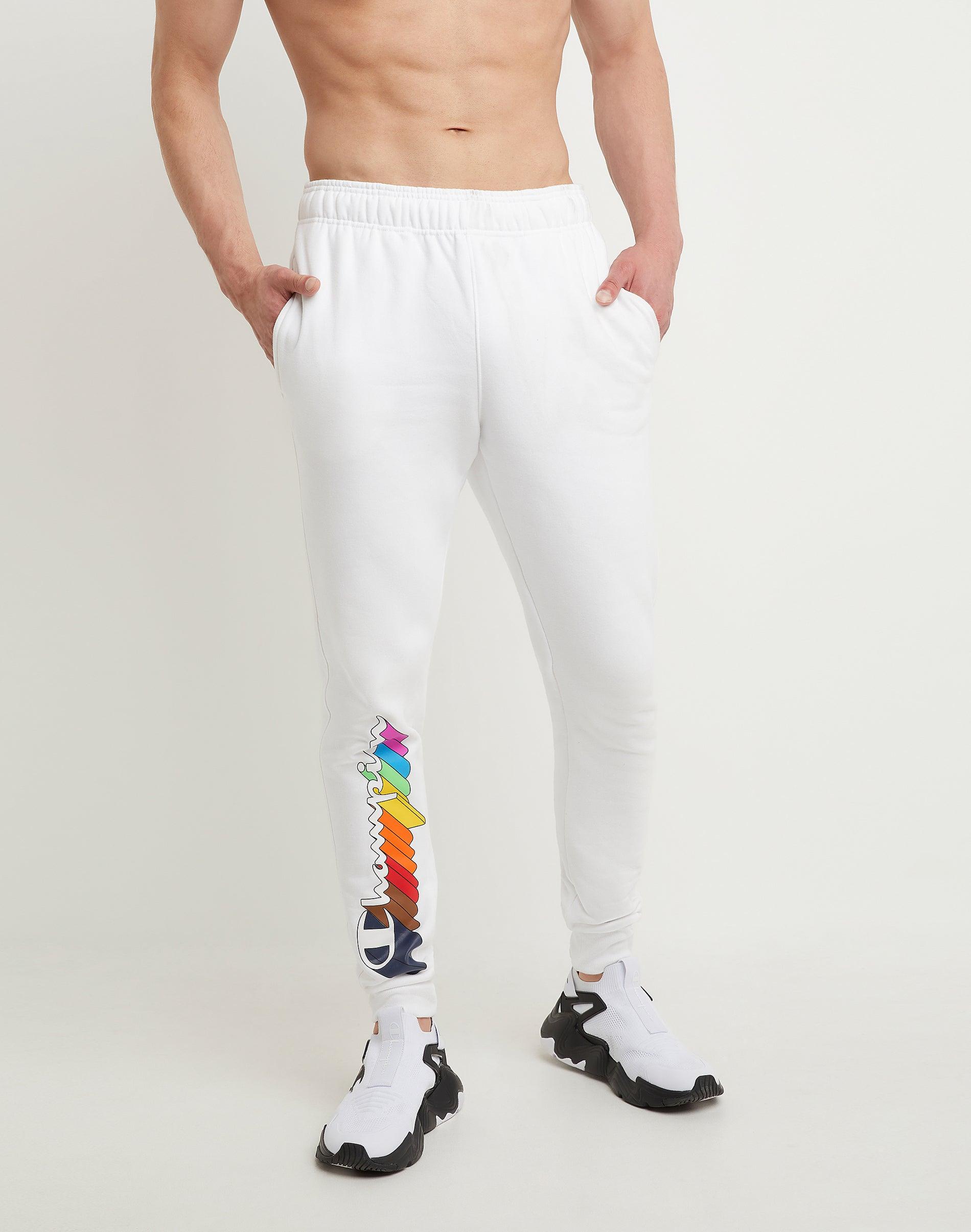 Champion Classic Fleece joggers in White for Men | Lyst