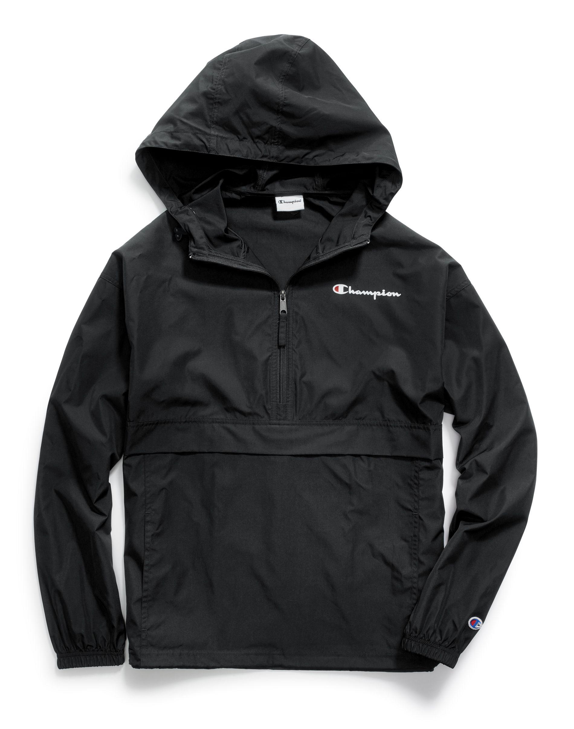 Champion Synthetic Packable Hooded Jacket in Black for Men Save 16