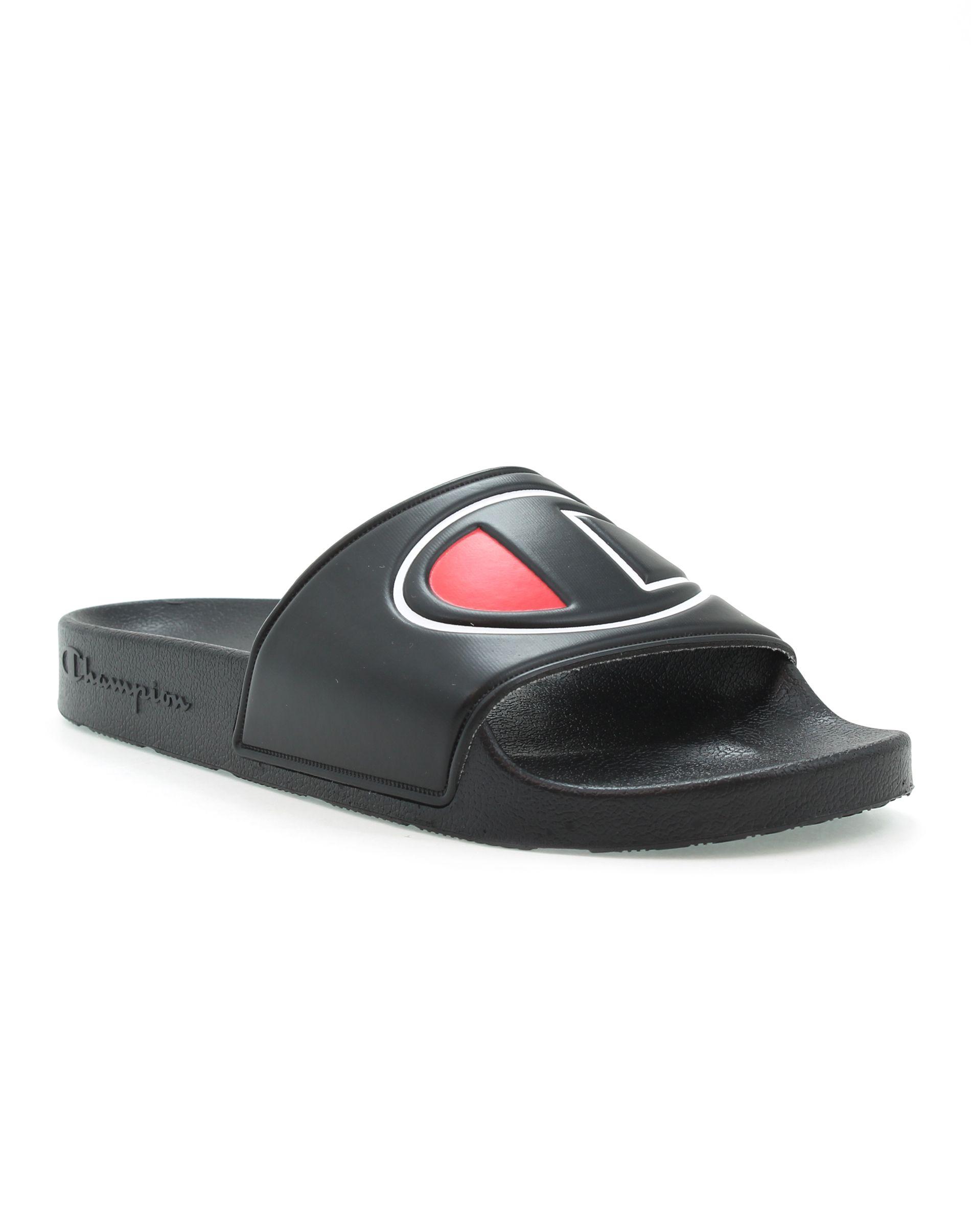 Champion Synthetic Lifetm Ipo Slides, Black - Lyst
